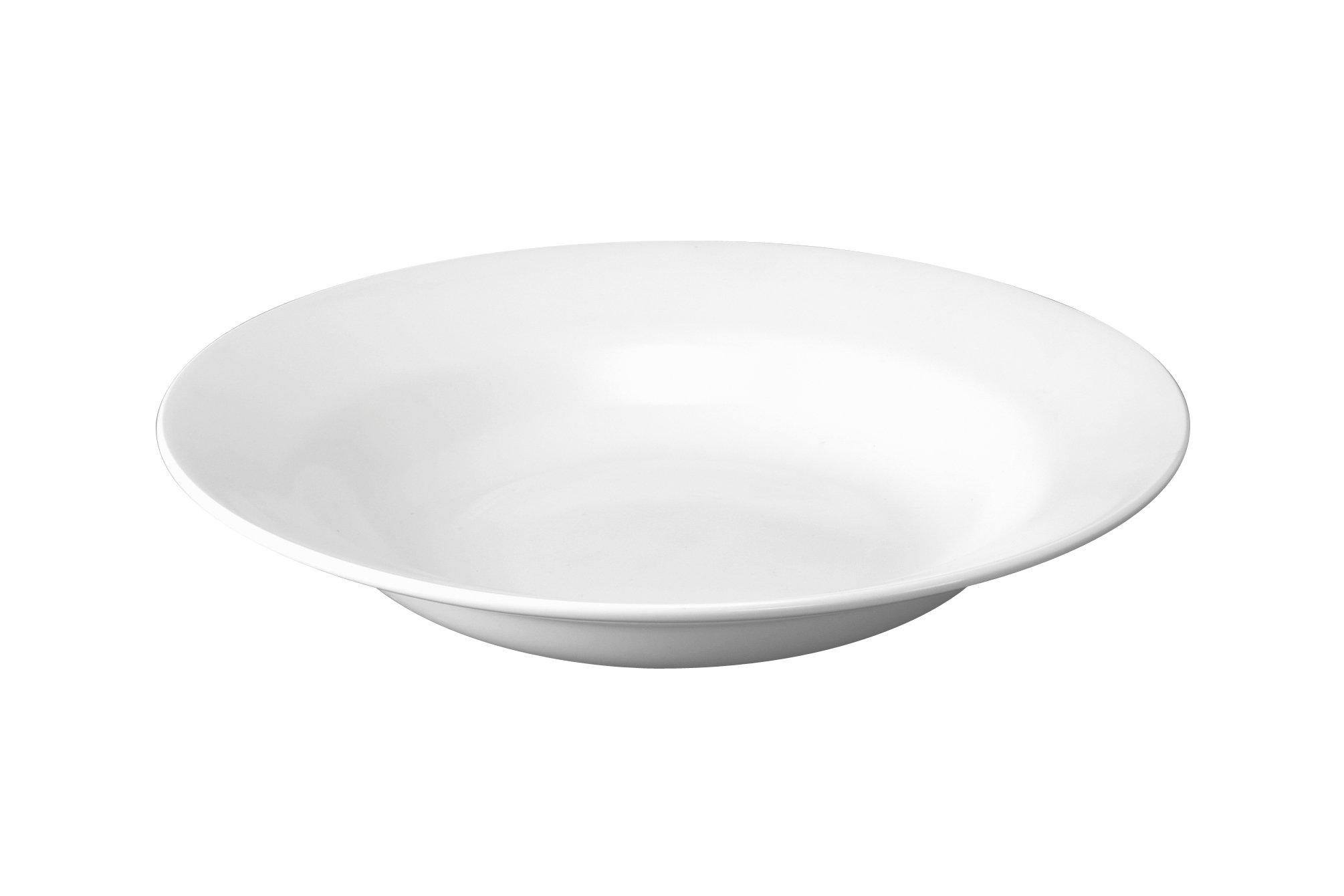 Churchill White Rimmed Soup Plate