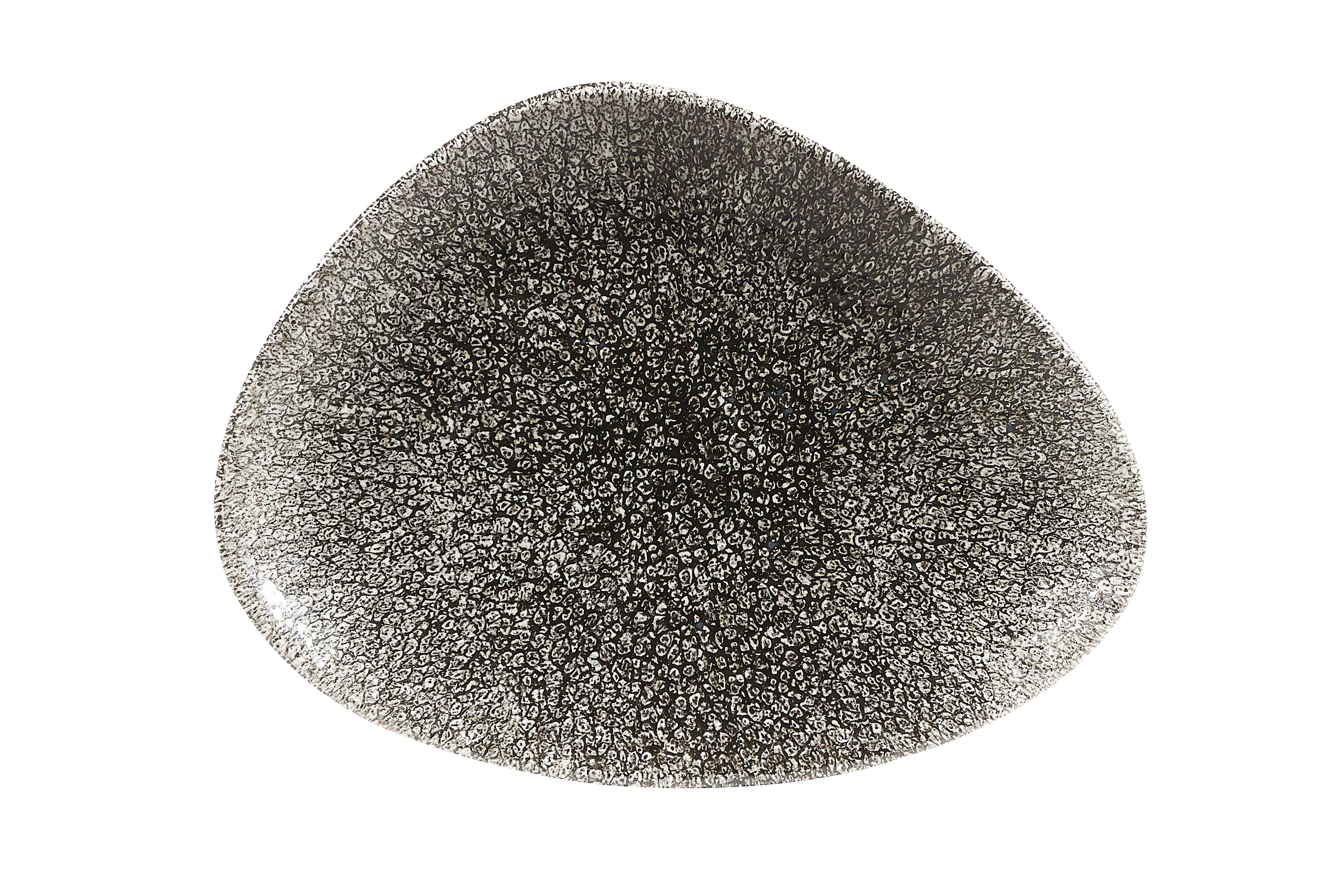 Churchill Raku Chef Triangle Plate 20x15cm
