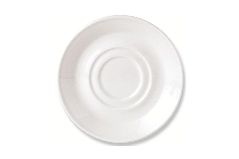 Steelite Simplicity Slimline Saucer 14.5cm (Double Well)