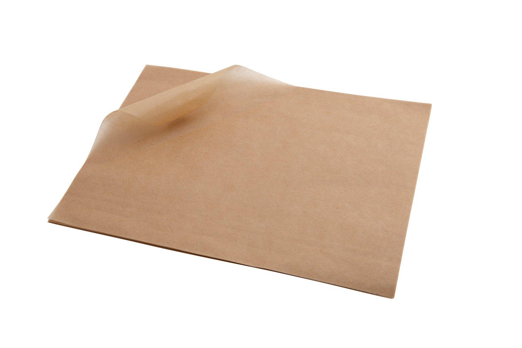 Greaseproof Paper Brown 25x20cm