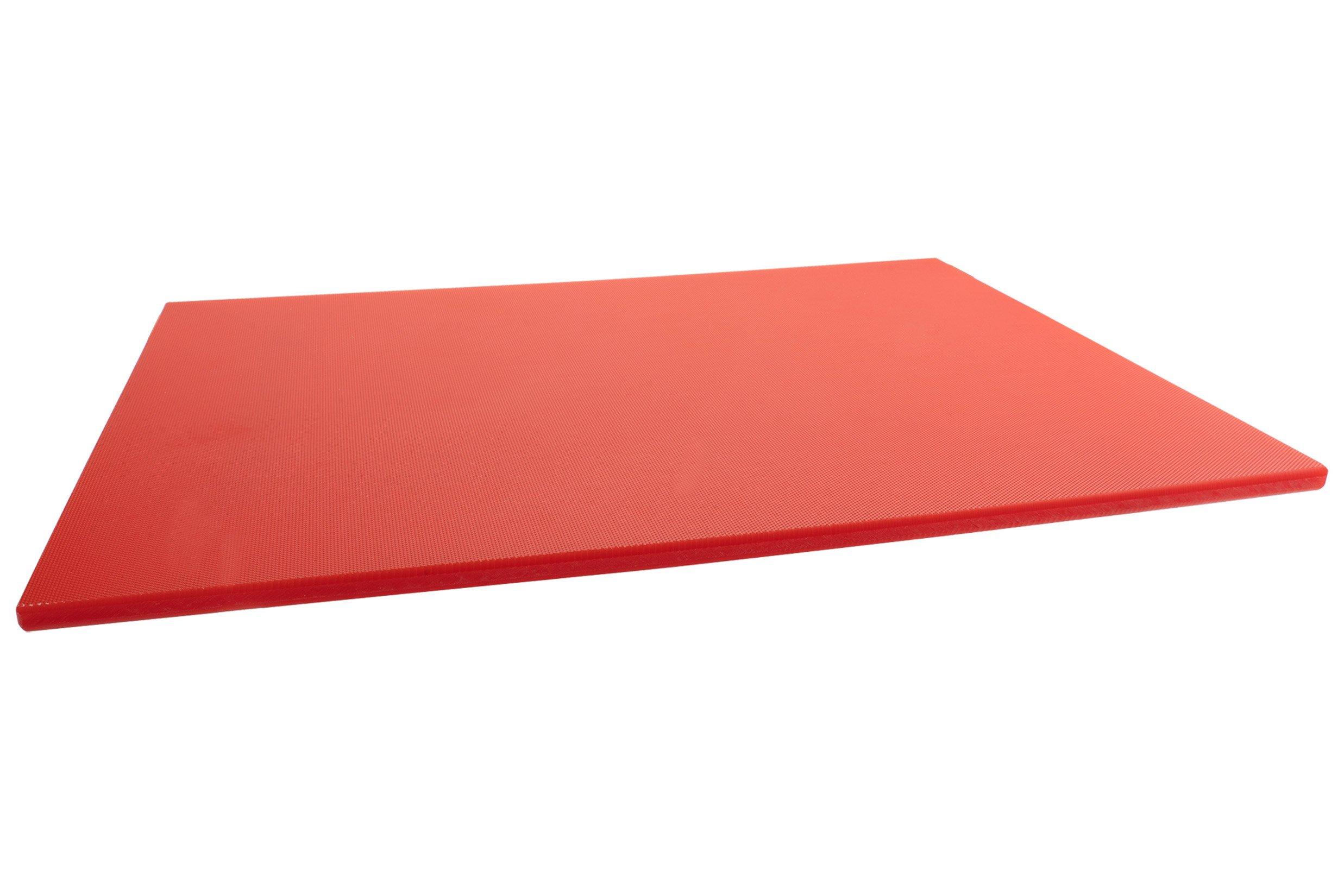 High Density Red Chopping Board 45x30x1.25cm