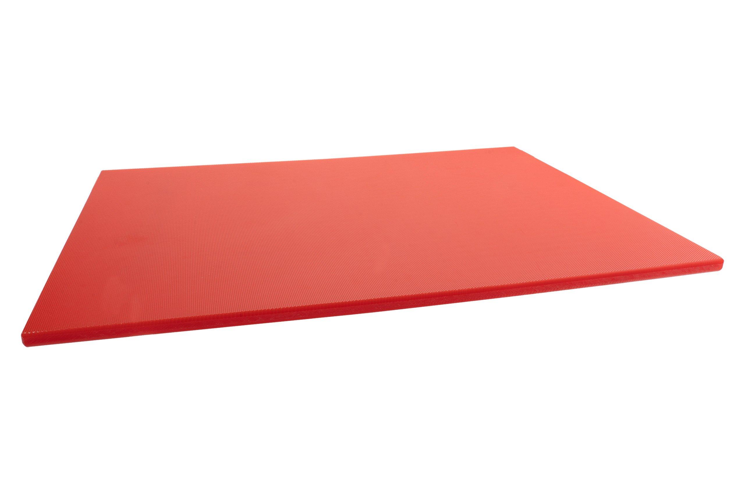 High Density Red Chopping Board 45x30x1.8cm