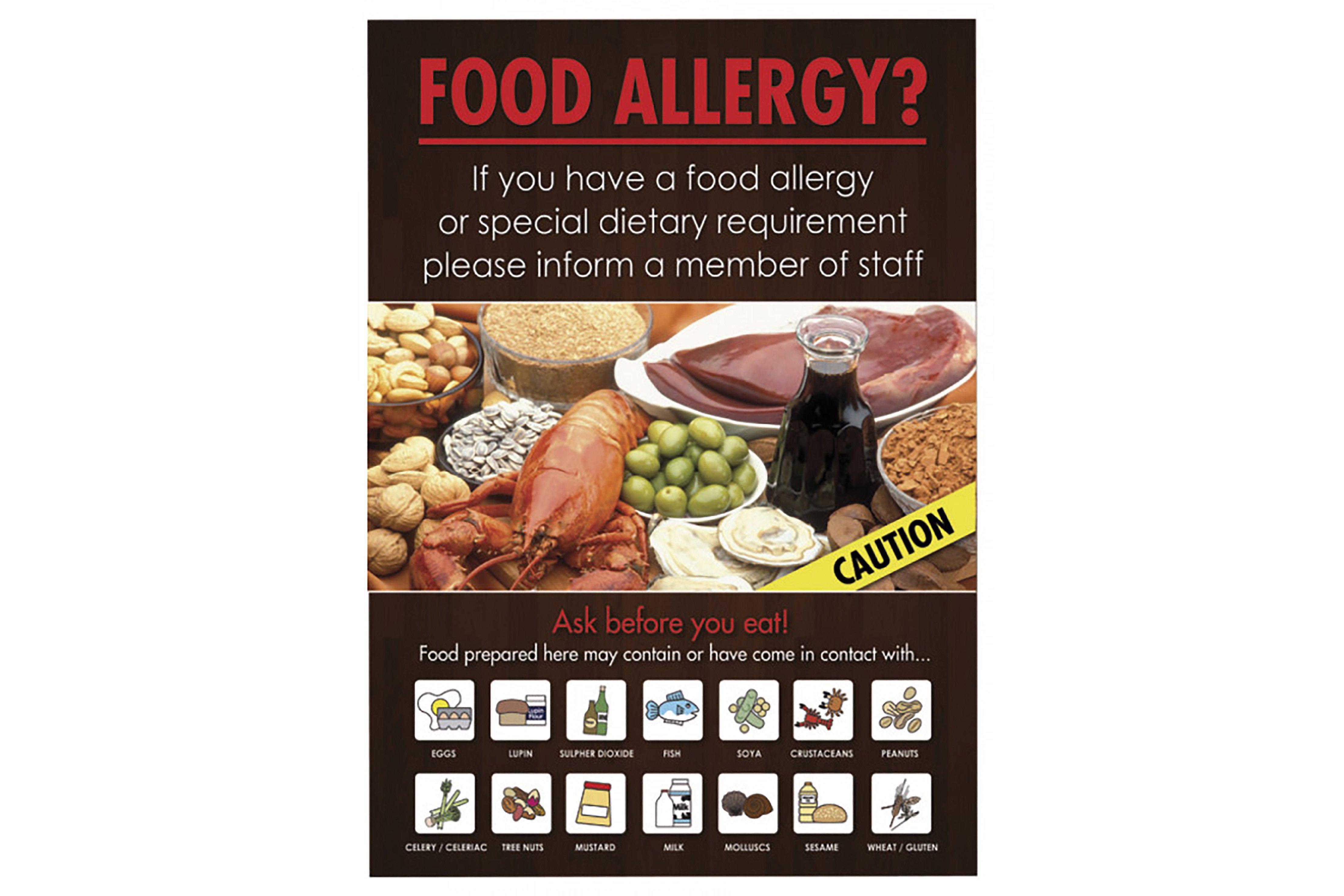 Food Allergen Warning Notice