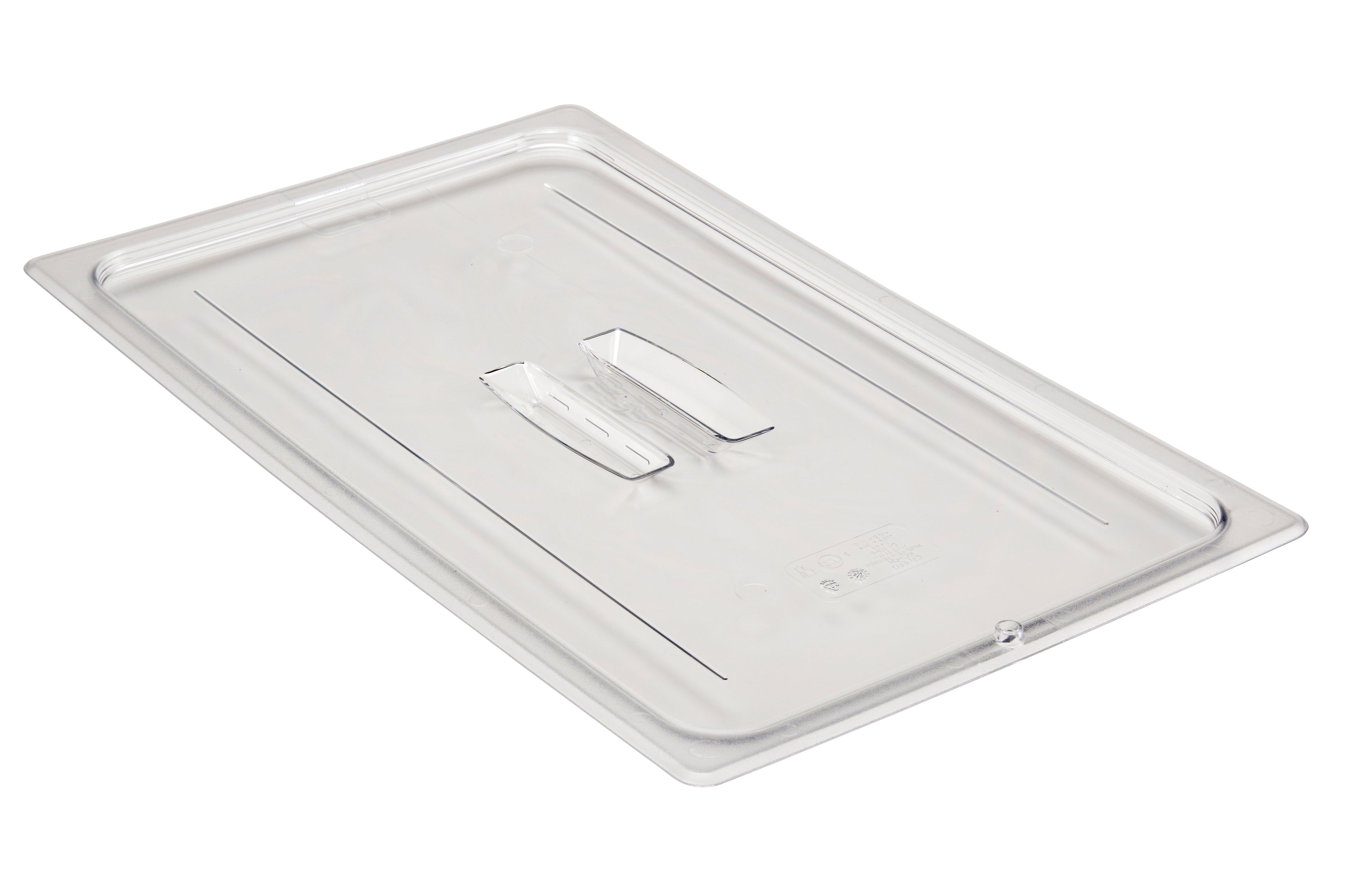 Clear 1/1 Drop On Hard Lid