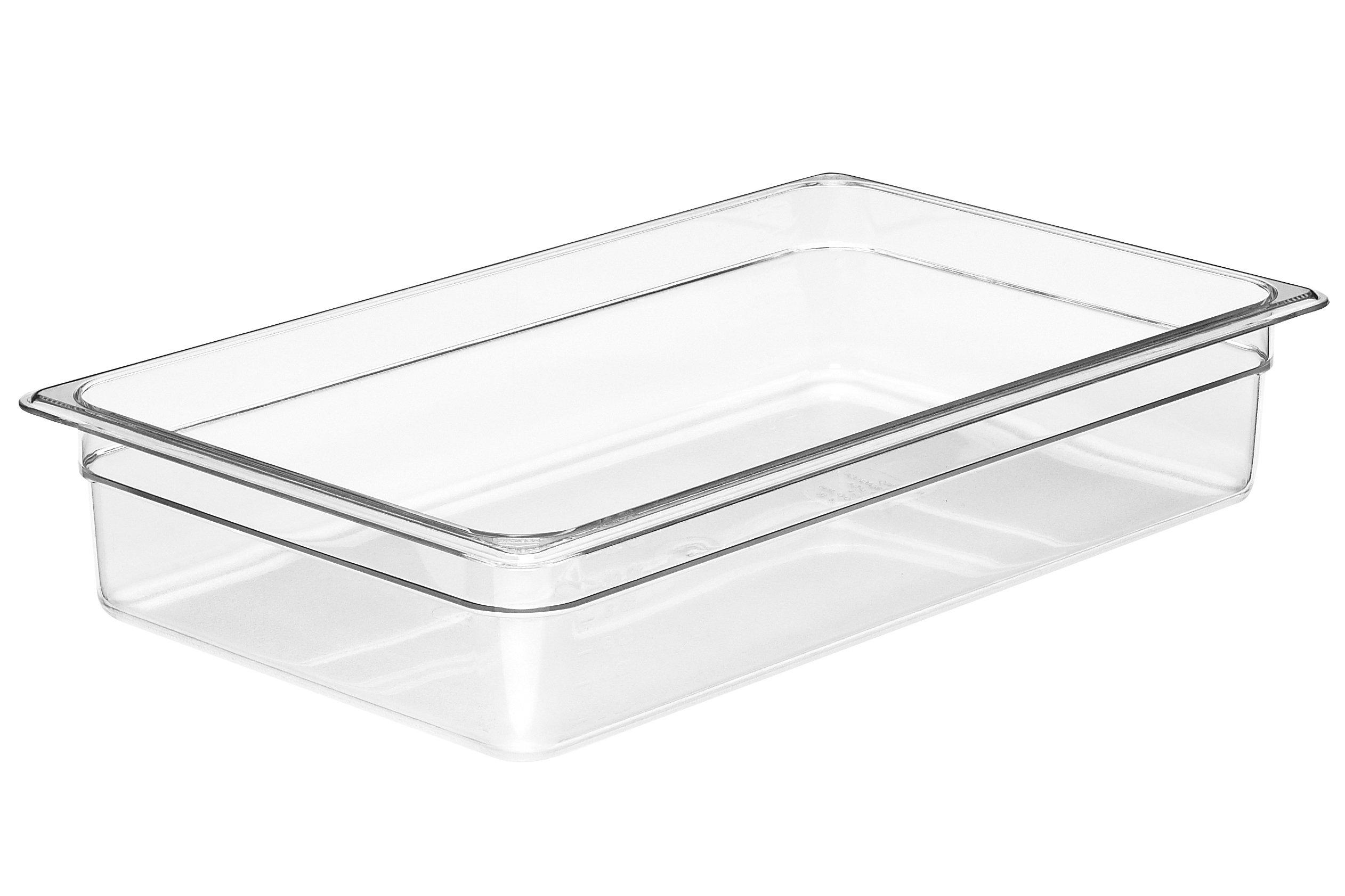 Clear Polycarbonate Container GN 1/1 x 10cm
