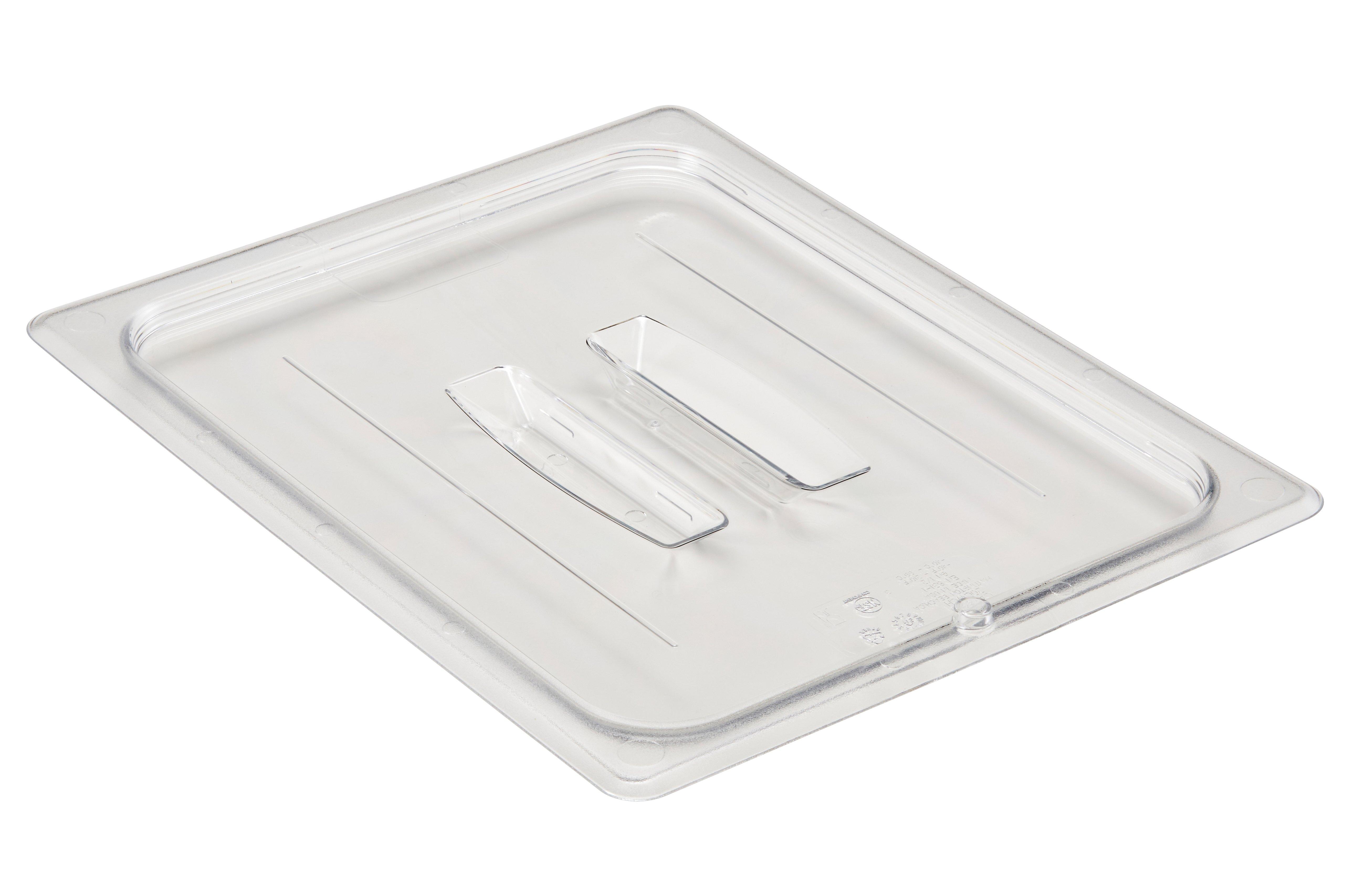 Clear 1/2 Drop On Hard Lid