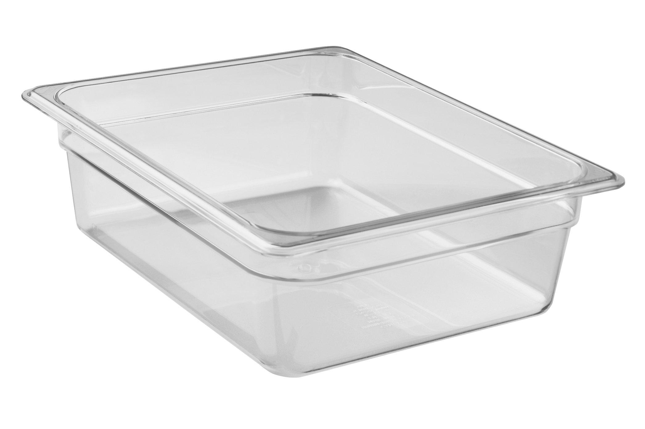 Clear Polycarbonate Container GN 1/2 x 10cm
