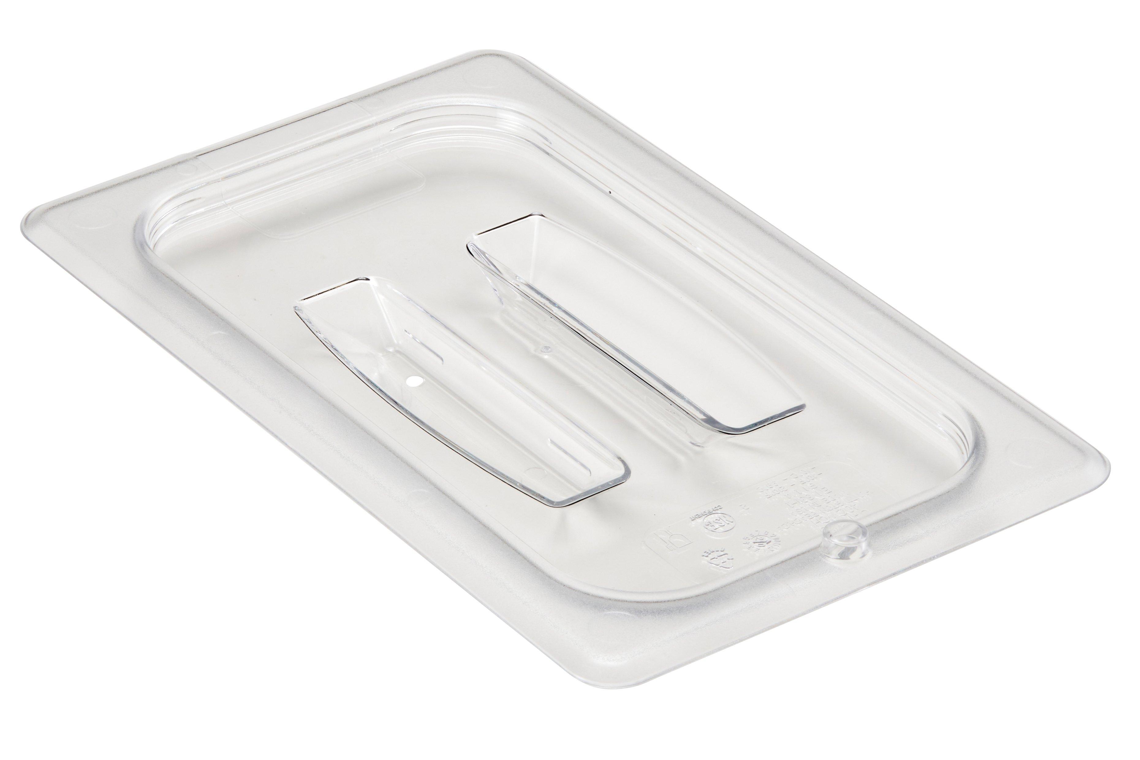 Clear Polycarbonate Container GN 1/4  x 10cm