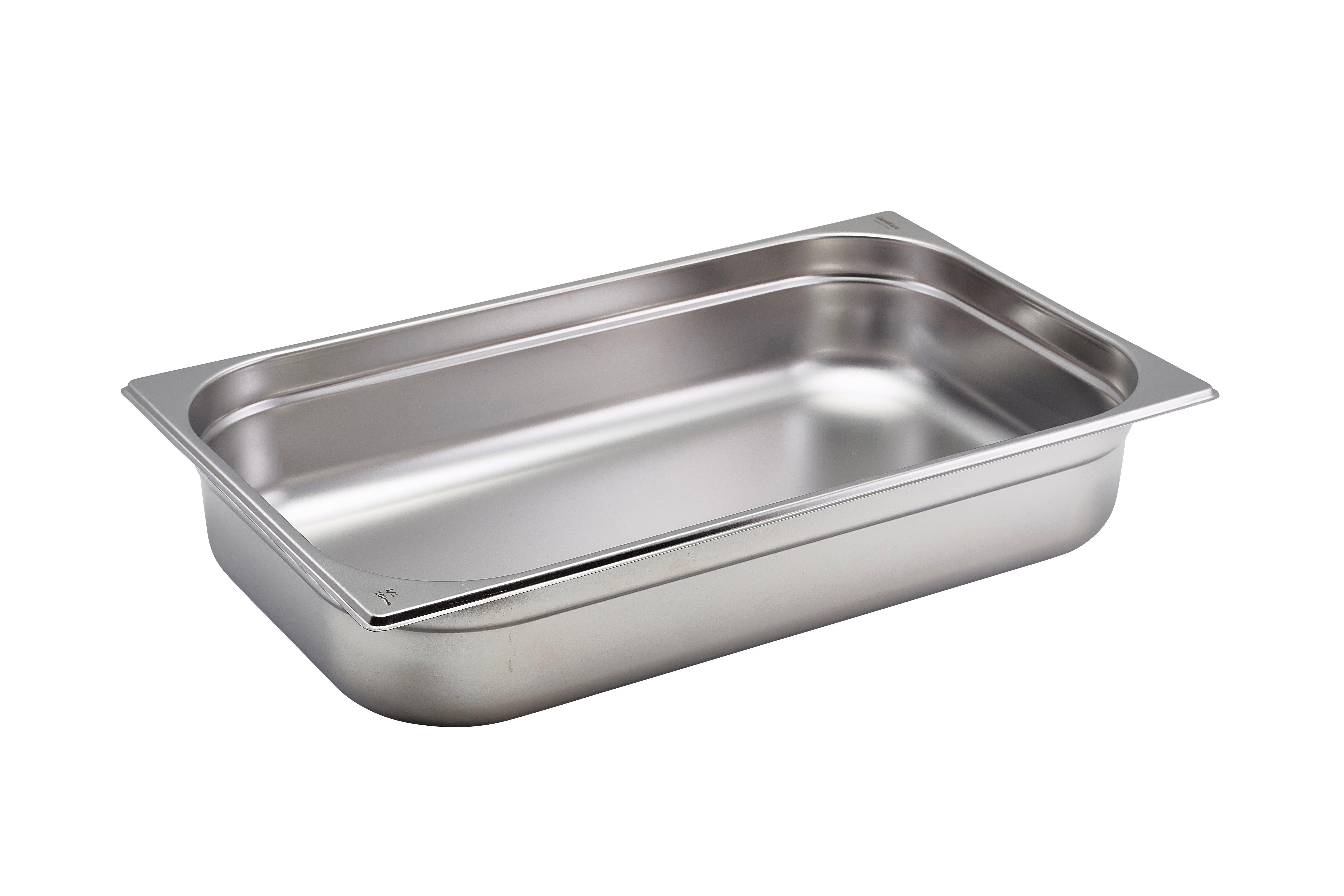 Stainless 1/1 Steel Gastronorm 10cm