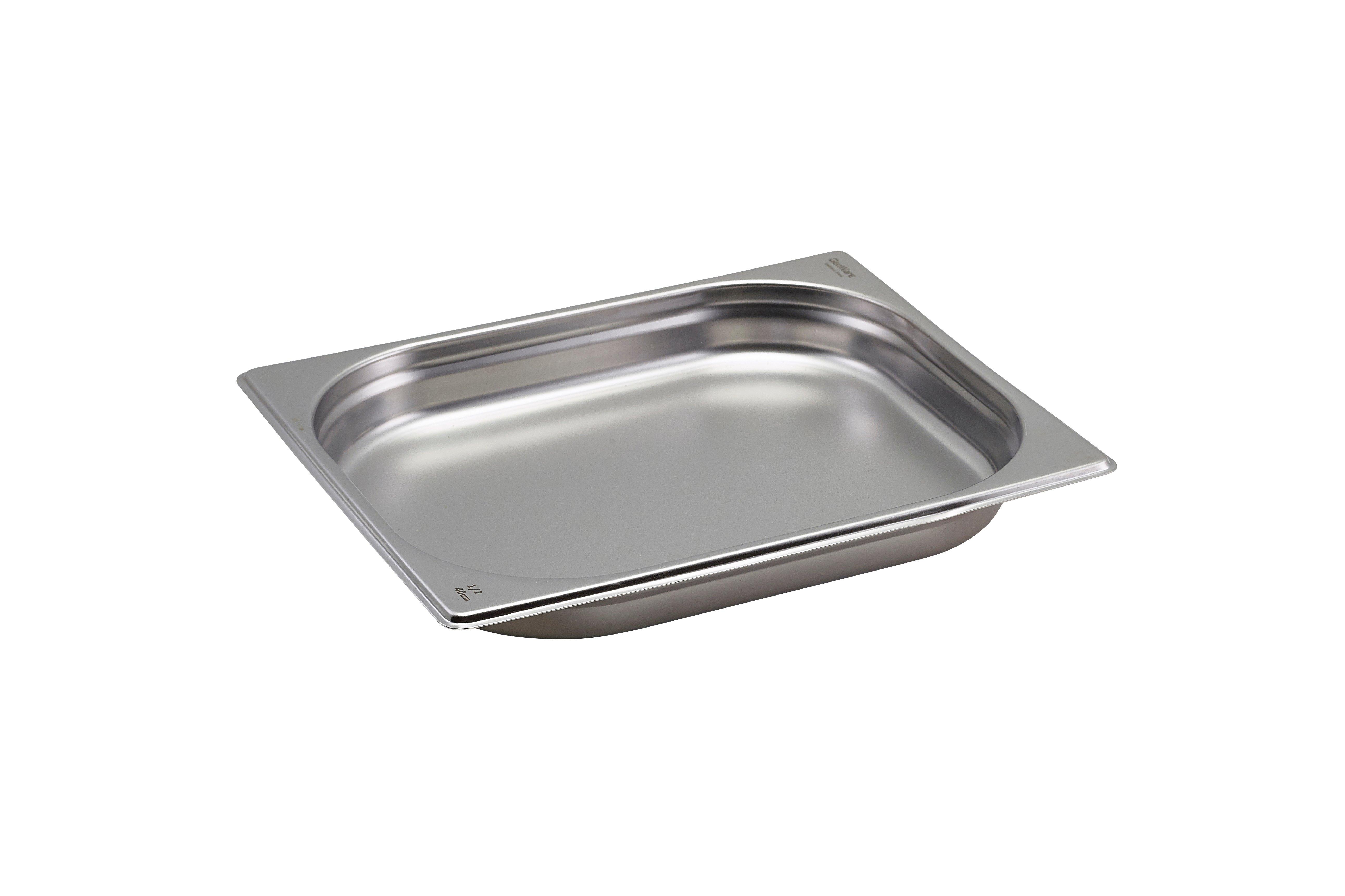 Stainless Steel 1/2 Gastronorm 4cm
