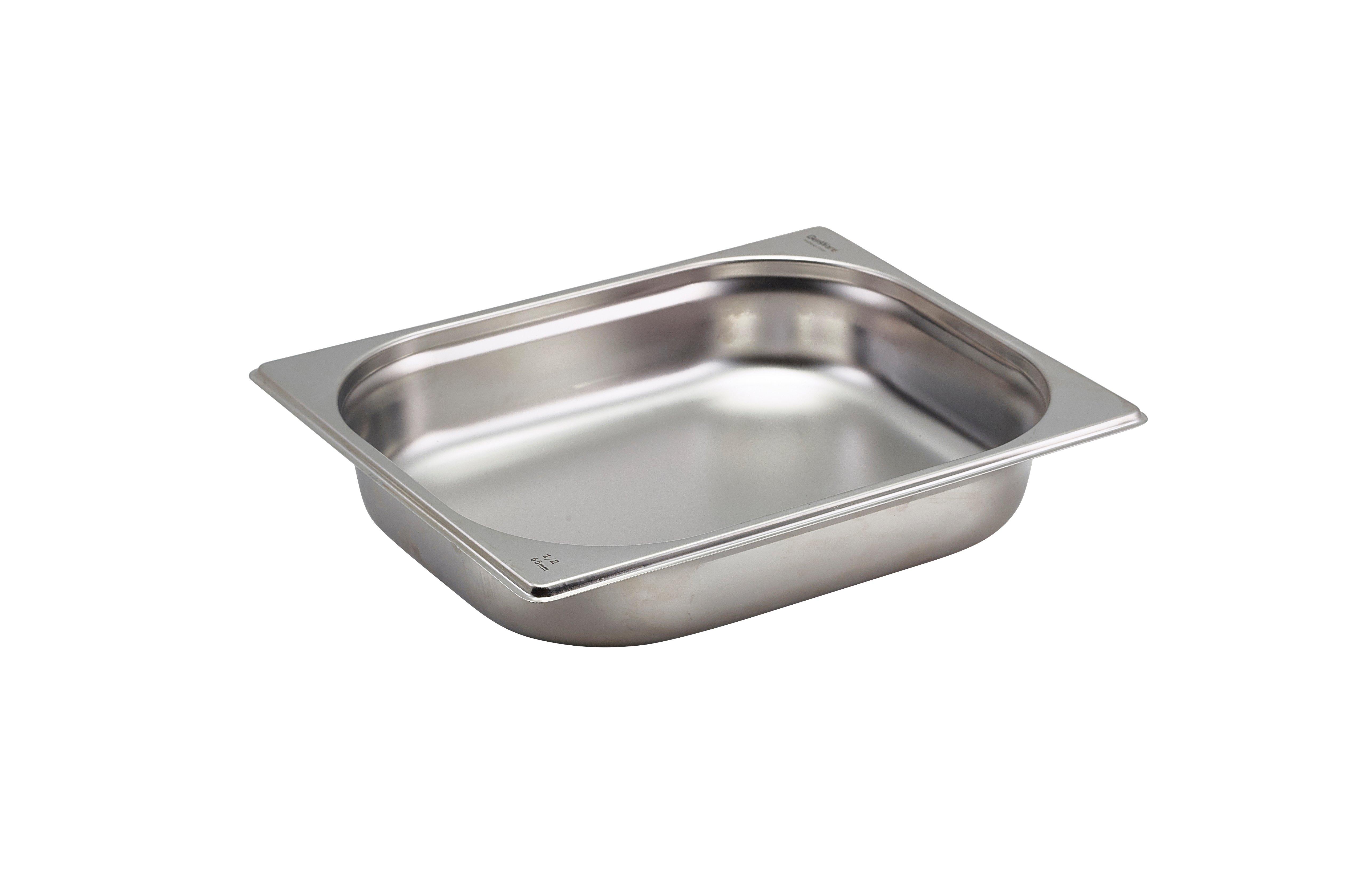 Stainless Steel 1/2 Gastronorm 6.5cm