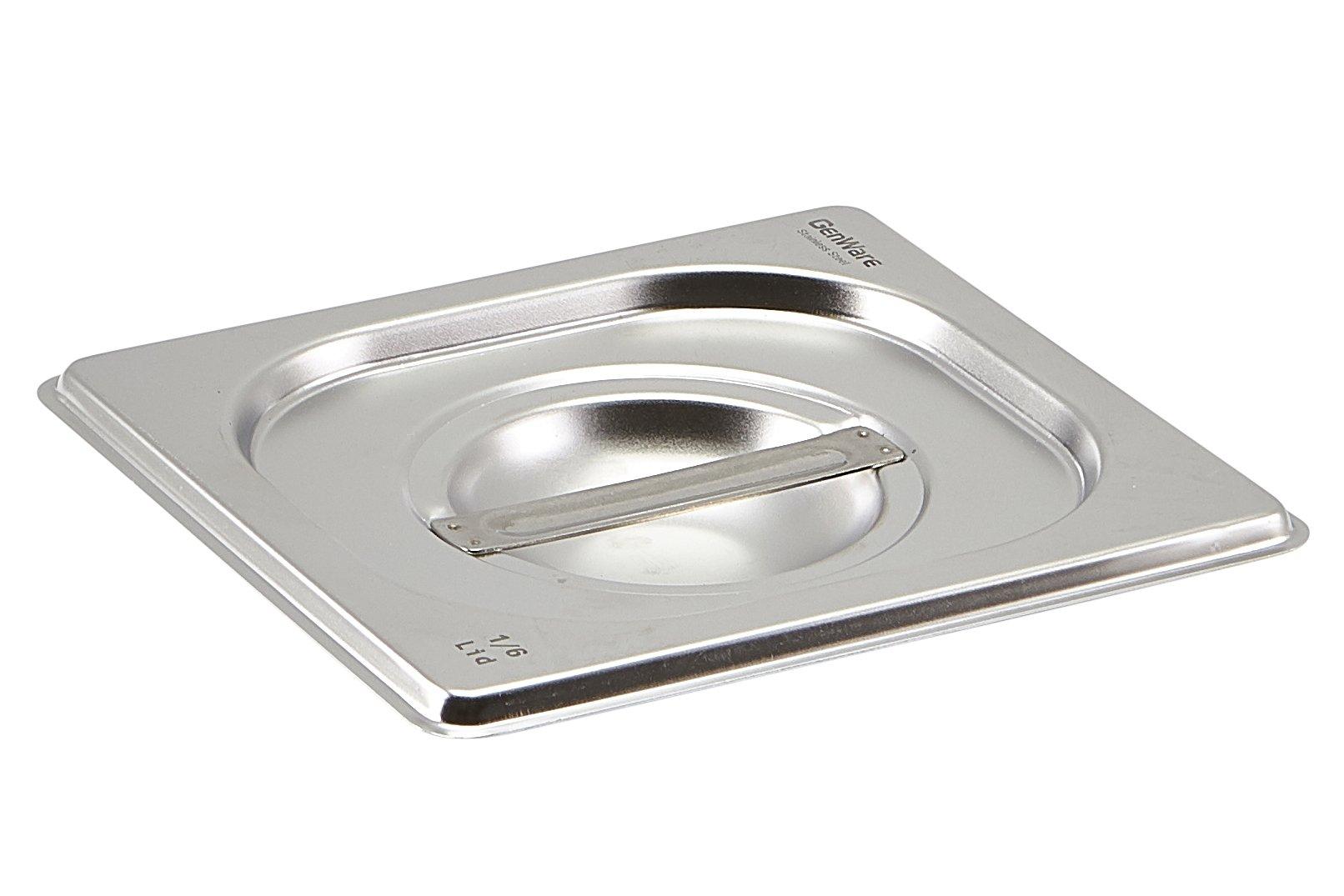 Stainless Steel 1/6 Gastronorm Lid