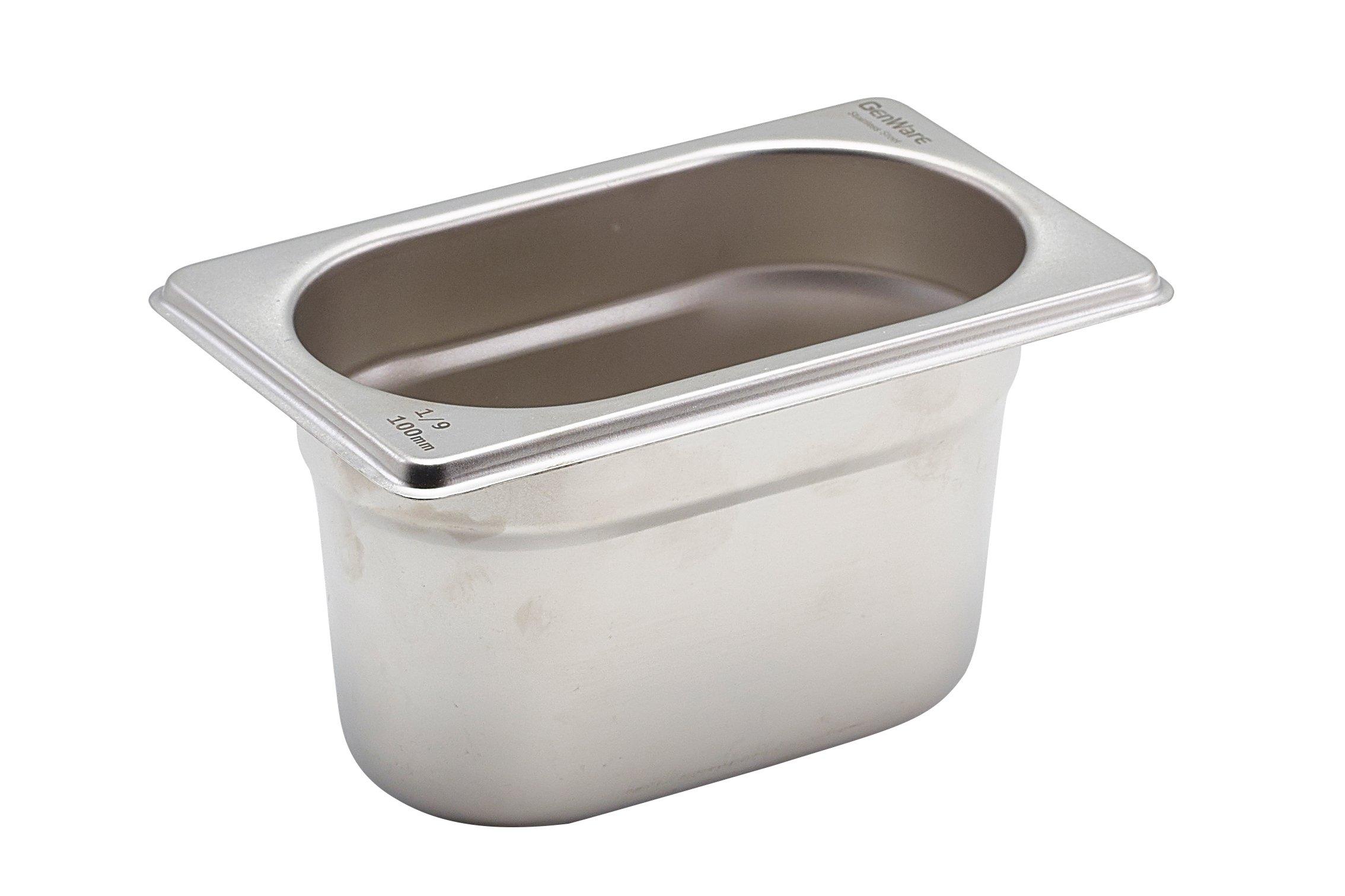 Stainless Steel 1/9 Gastronorm 10cm