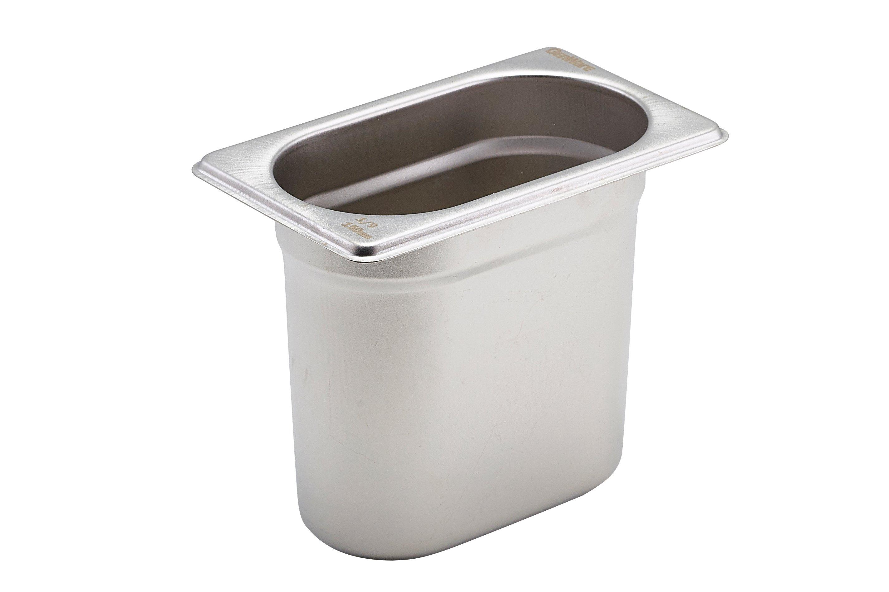 GenWare Stainless Steel Gastronorm 1/9 x 15cm