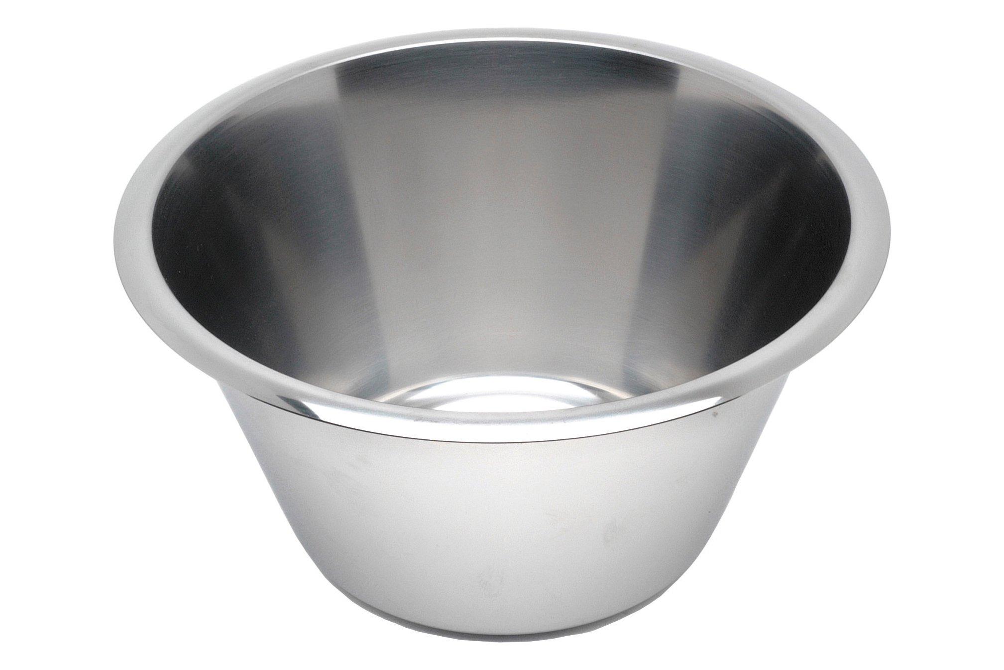 Stainless Steel Straight Side Mix Bowl 5ltr