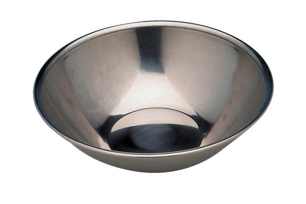 Stainless Steel Curved Side Mix Bowl- 40cm