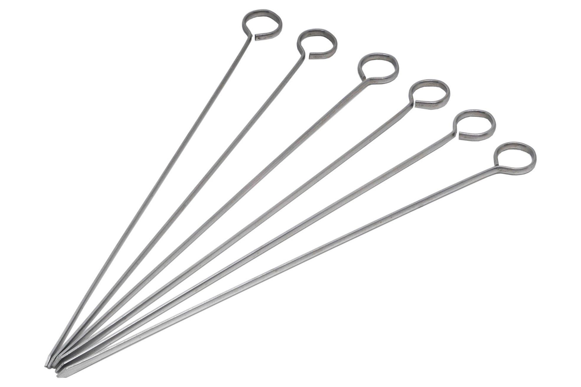 Stainless Steel 20cm Meat Skewer