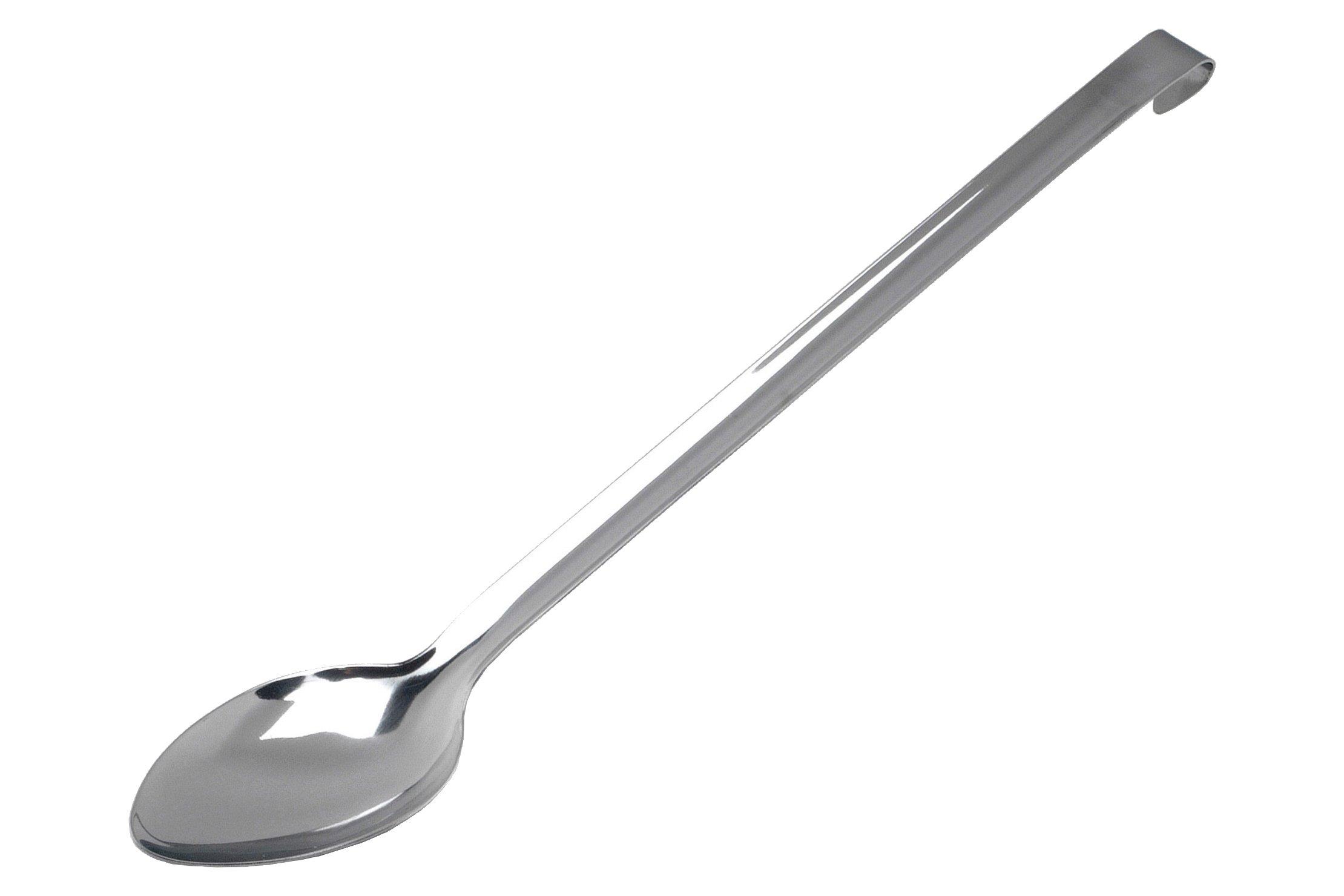 Hooked Handle Solid Serving Spoon