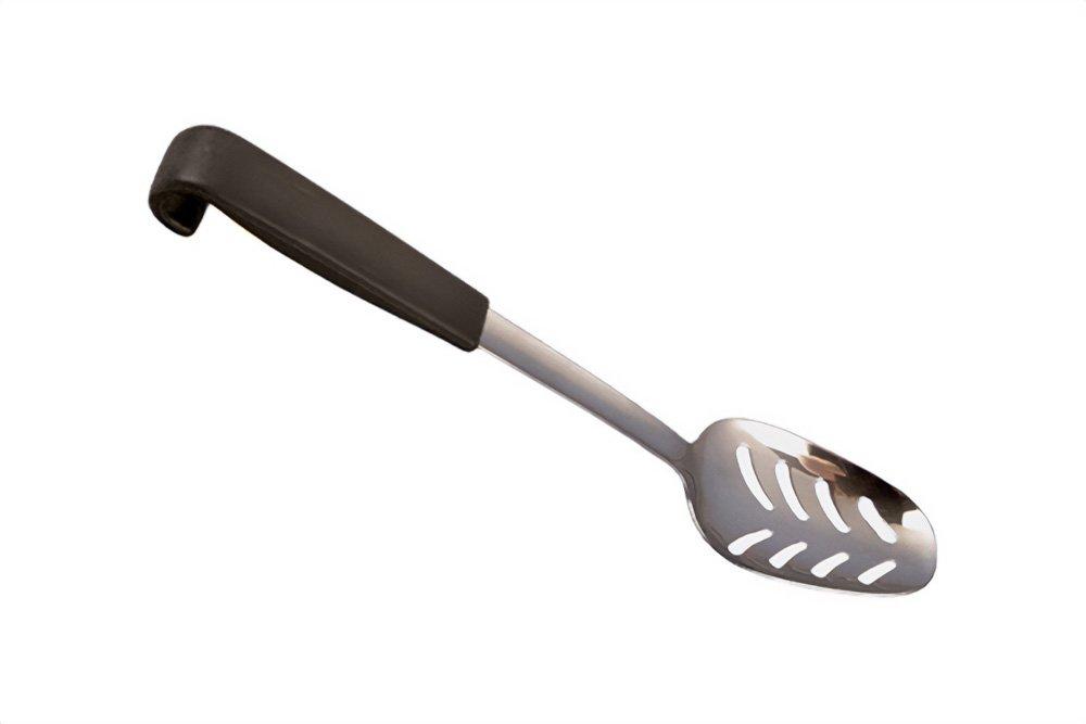 Le Buffet Black Perforated Serving Spoon