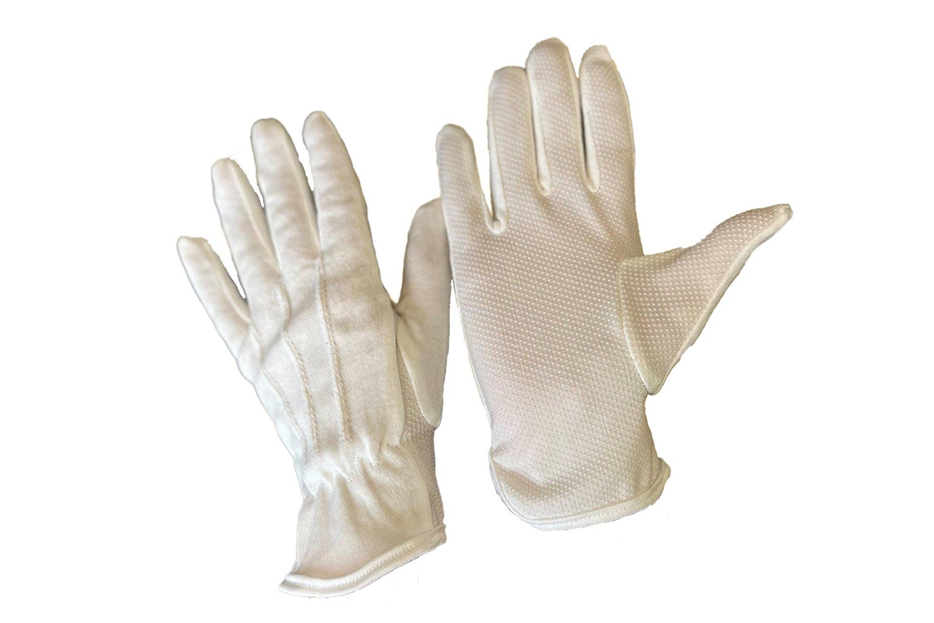 White Heat Resistant Cotton Gloves Large