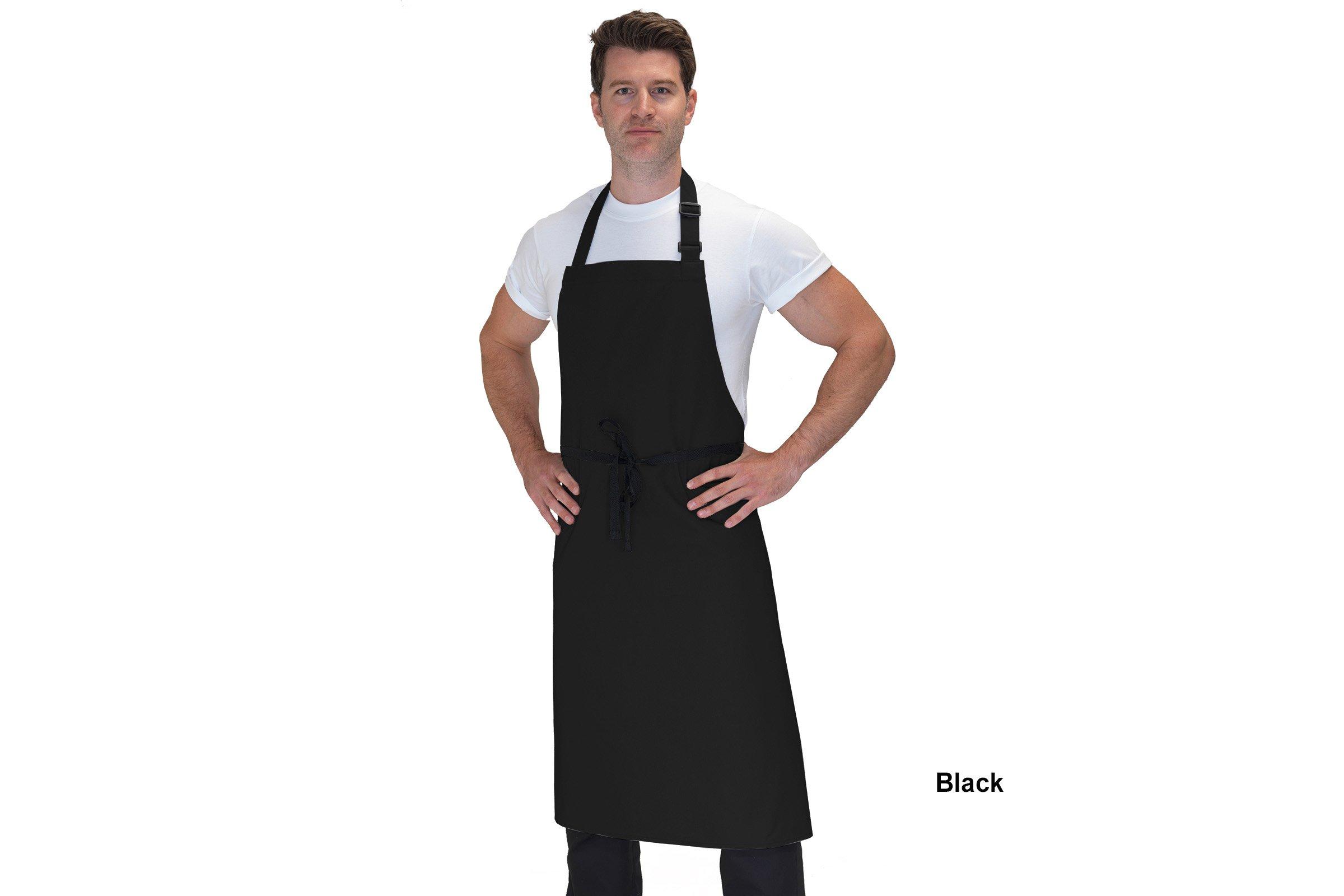 Black Bib Apron