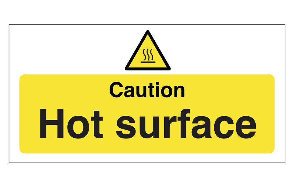 Caution Hot Surface Sign