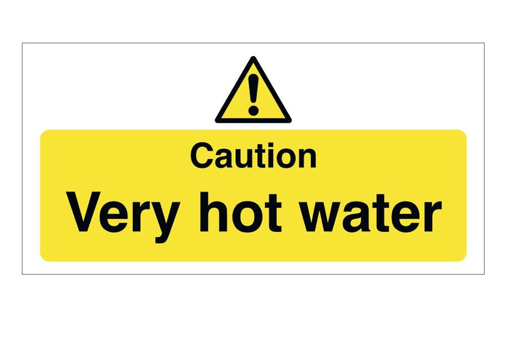 Caution Very Hot Water Sign