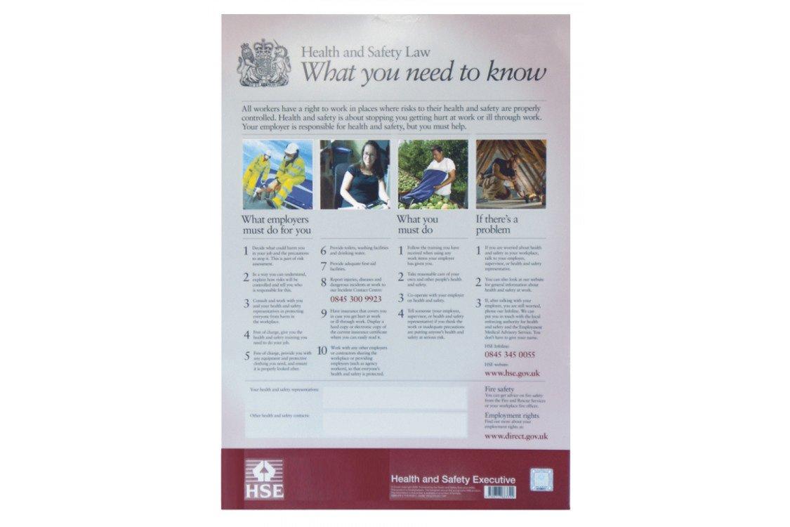 Health & Safety Law Poster