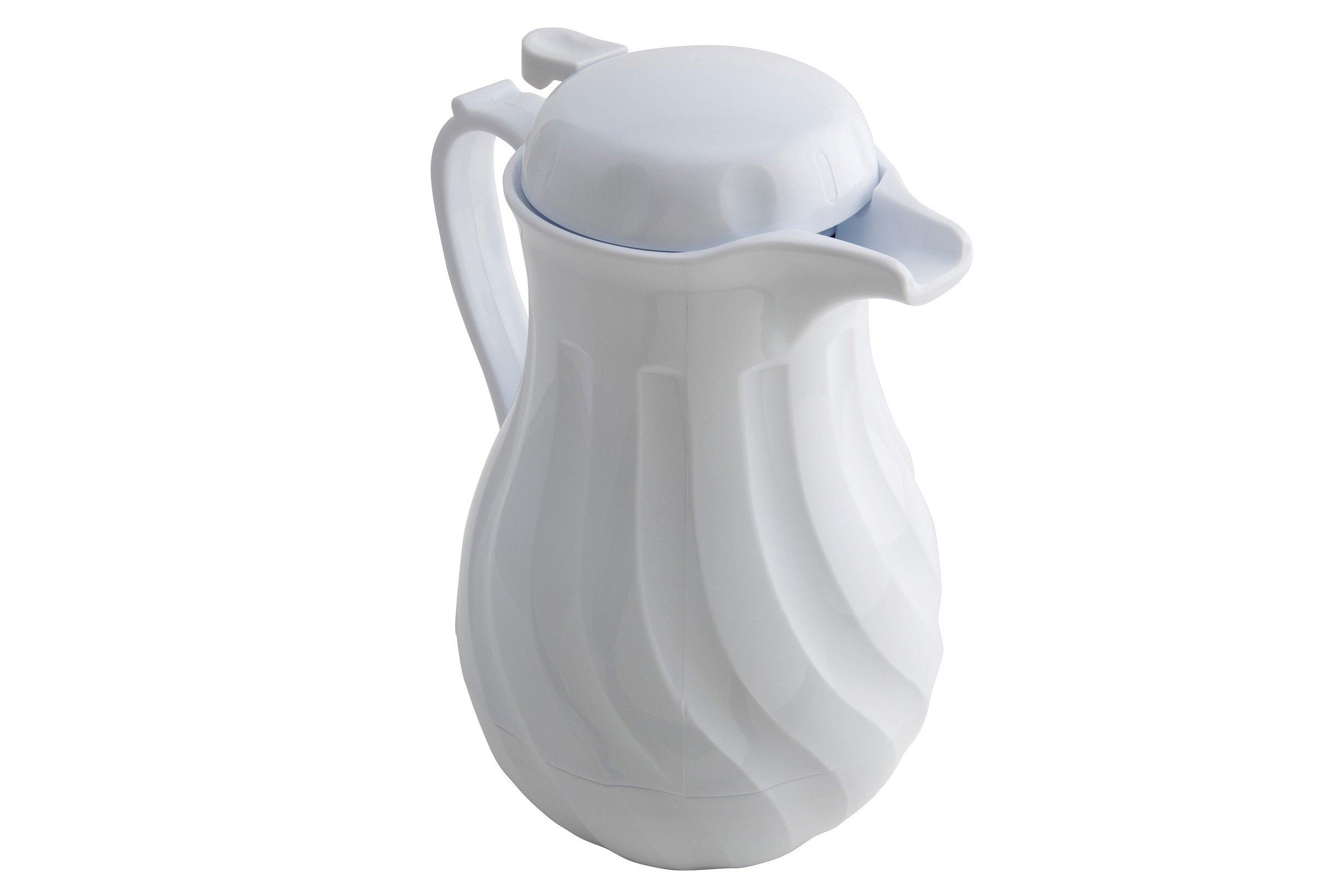 White Insulated Beverage Server 1.85 Litre