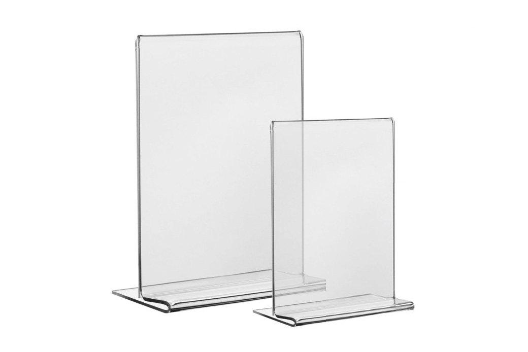 A4 Clear Perspex Menu Holder