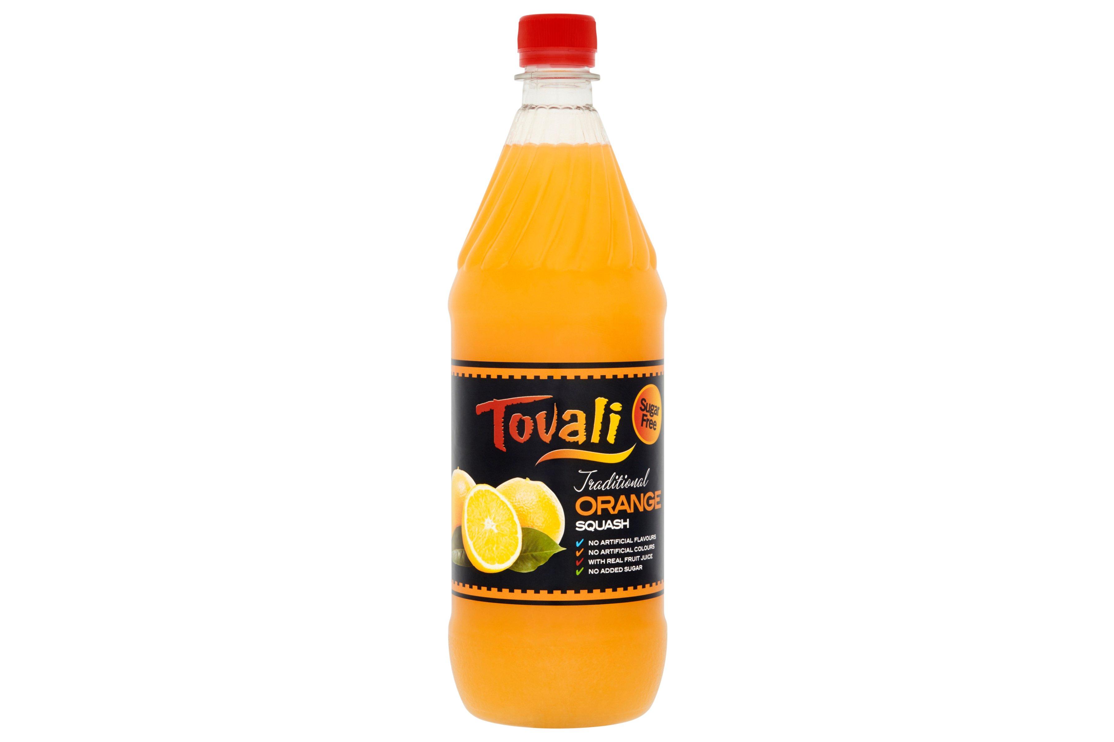 Tovali Orange Squash (Scotland Only)