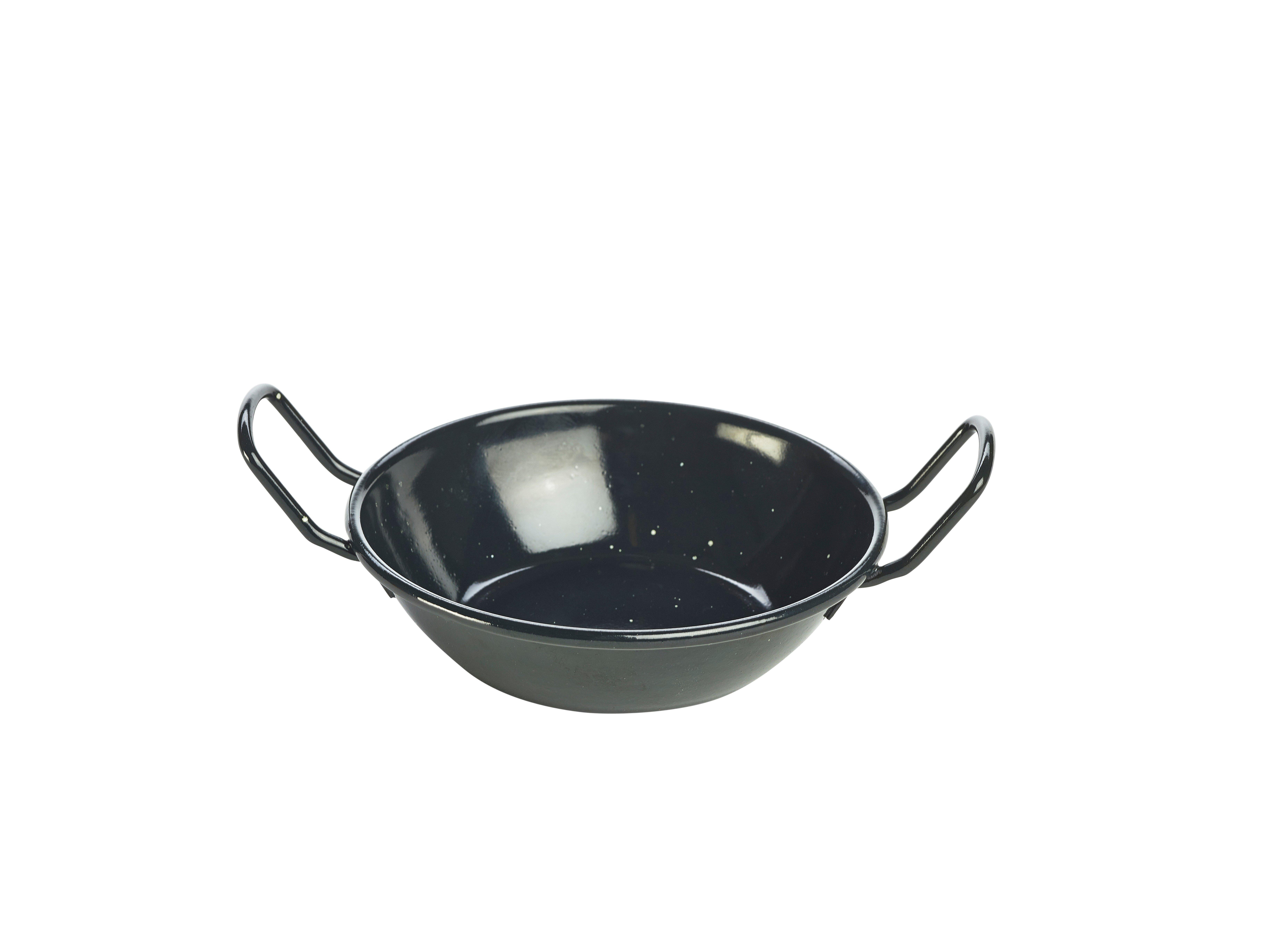 GenWare Enamel Dish Black 14x3.8cm 355ml