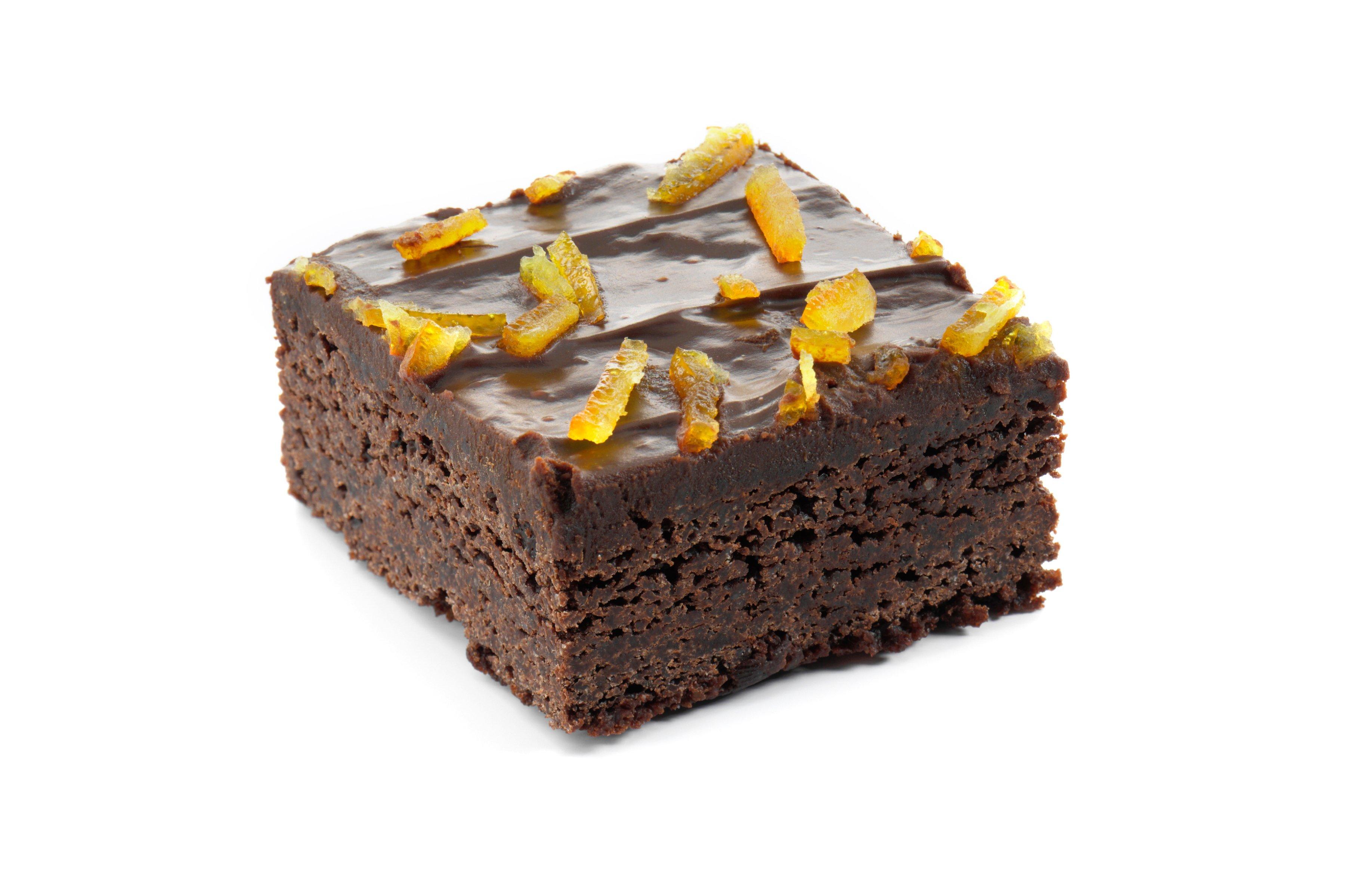 Sysco Classic Gluten Free Vegan Chocolate Orange Brownie