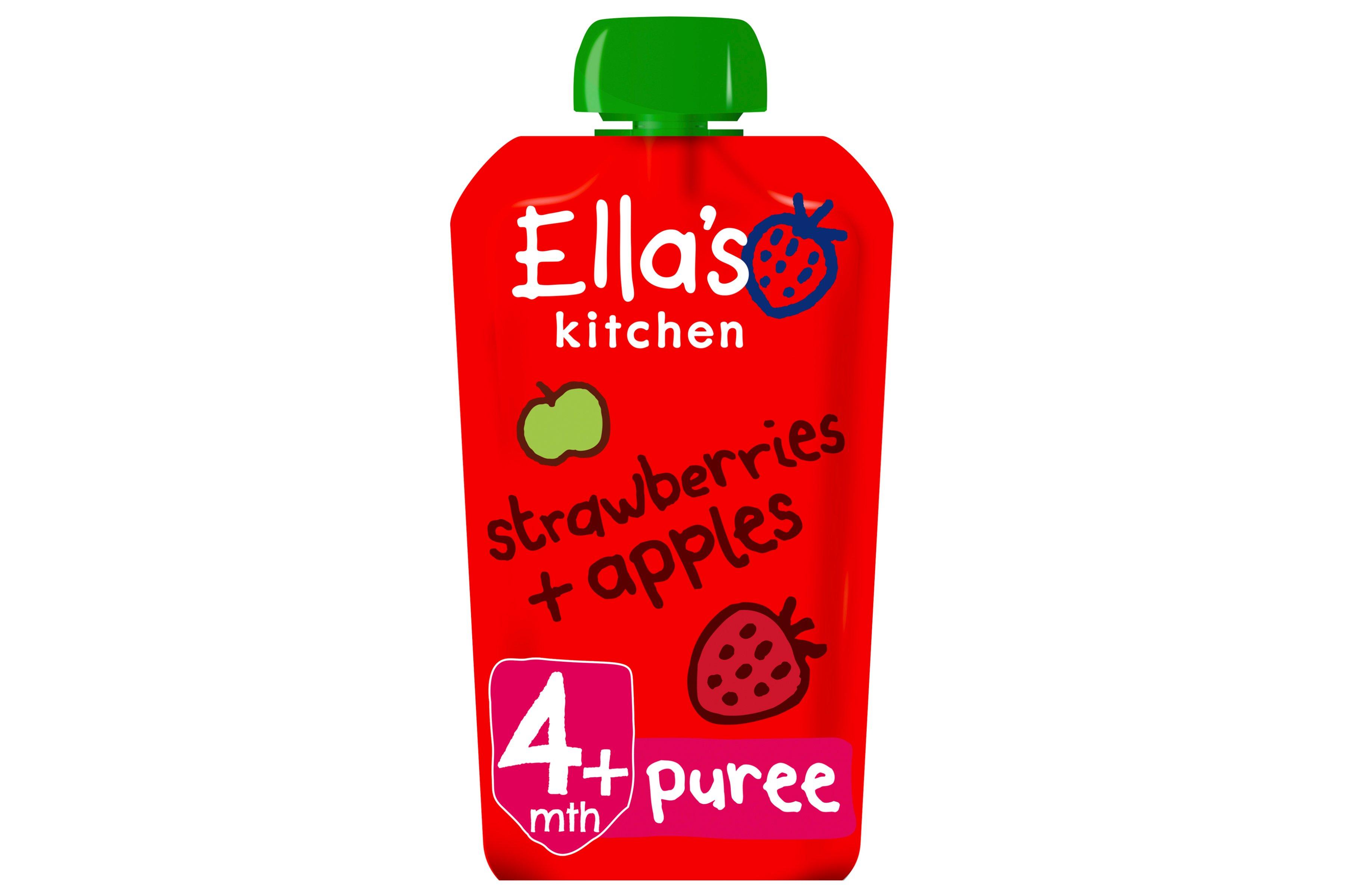 Ella's Kitchen Strawberries Apples Organic
