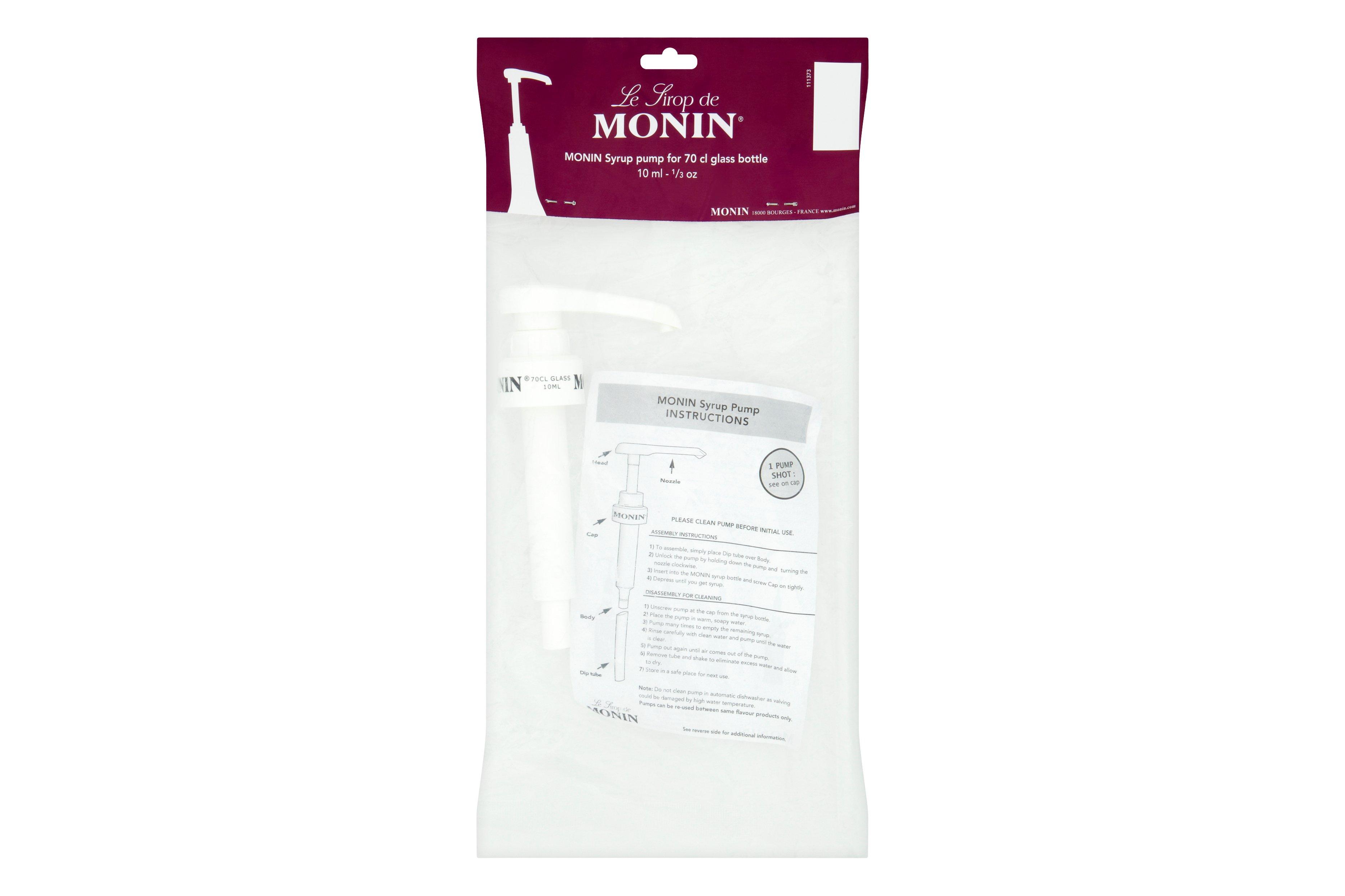 Monin 10ml Pump for 70cl Glass Syrup