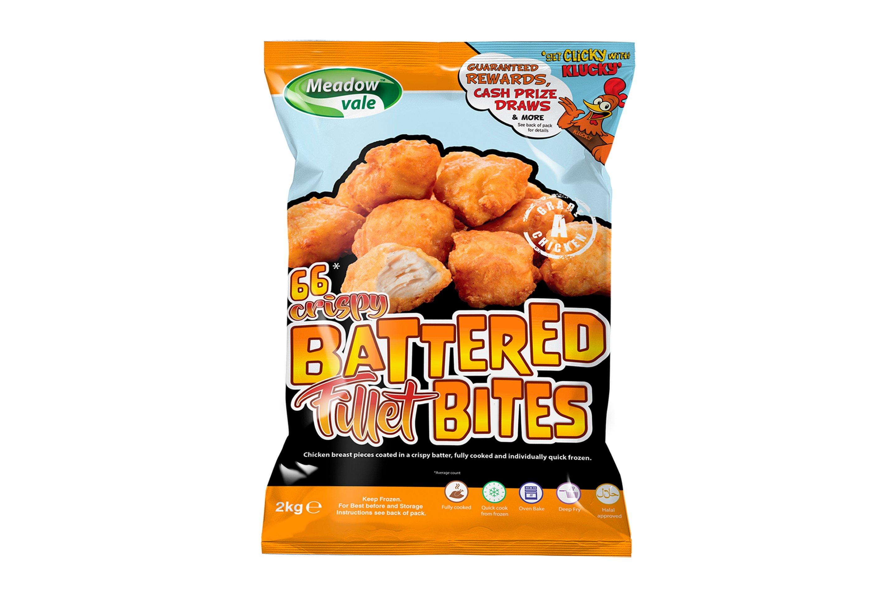 Meadowvale Halal Battered Chicken Fillet Bites