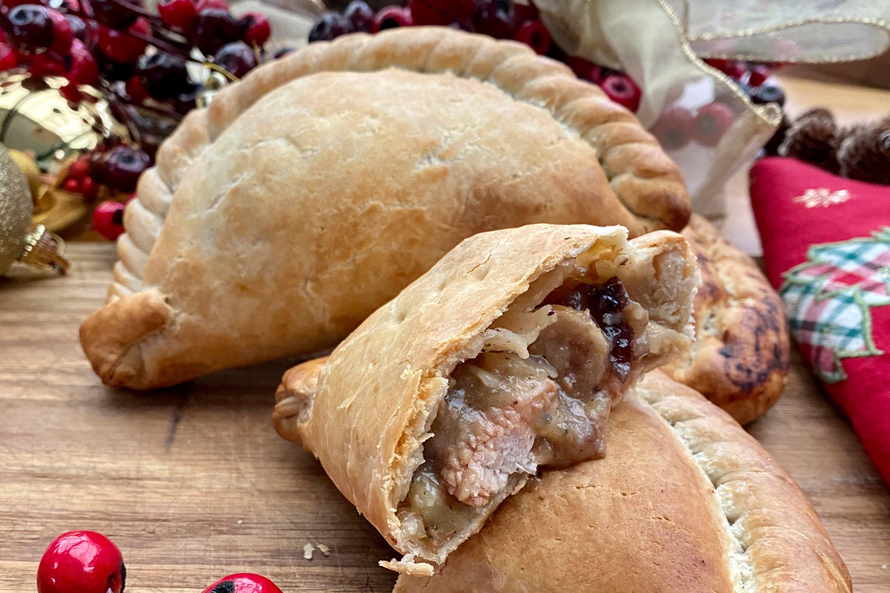 The Phat Pasty Co Unbaked Christmas Dinner Pasty