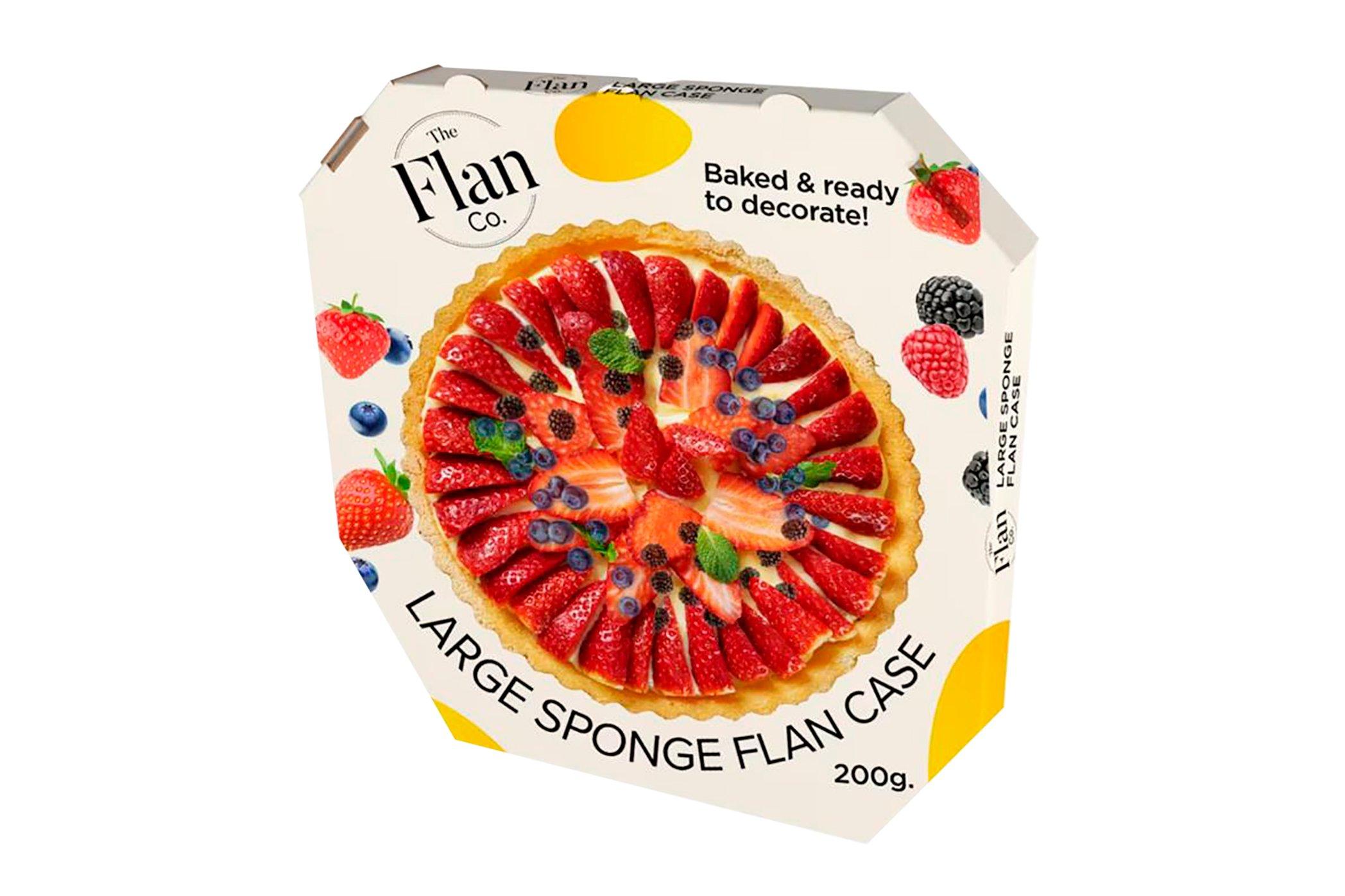 The Flan Co Sponge Flan Case Large