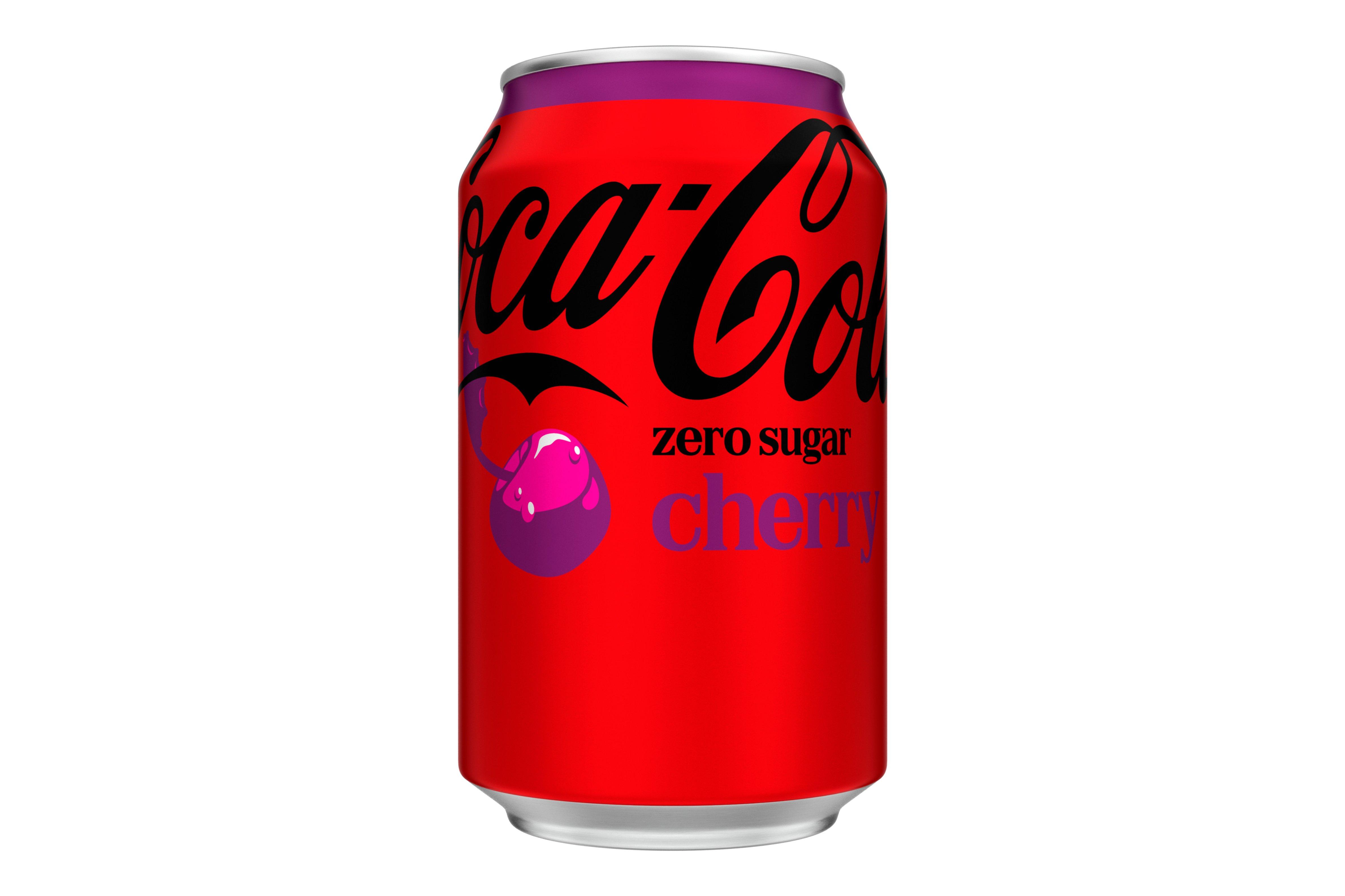 Coca-Cola Zero Sugar Cherry 330ml Can