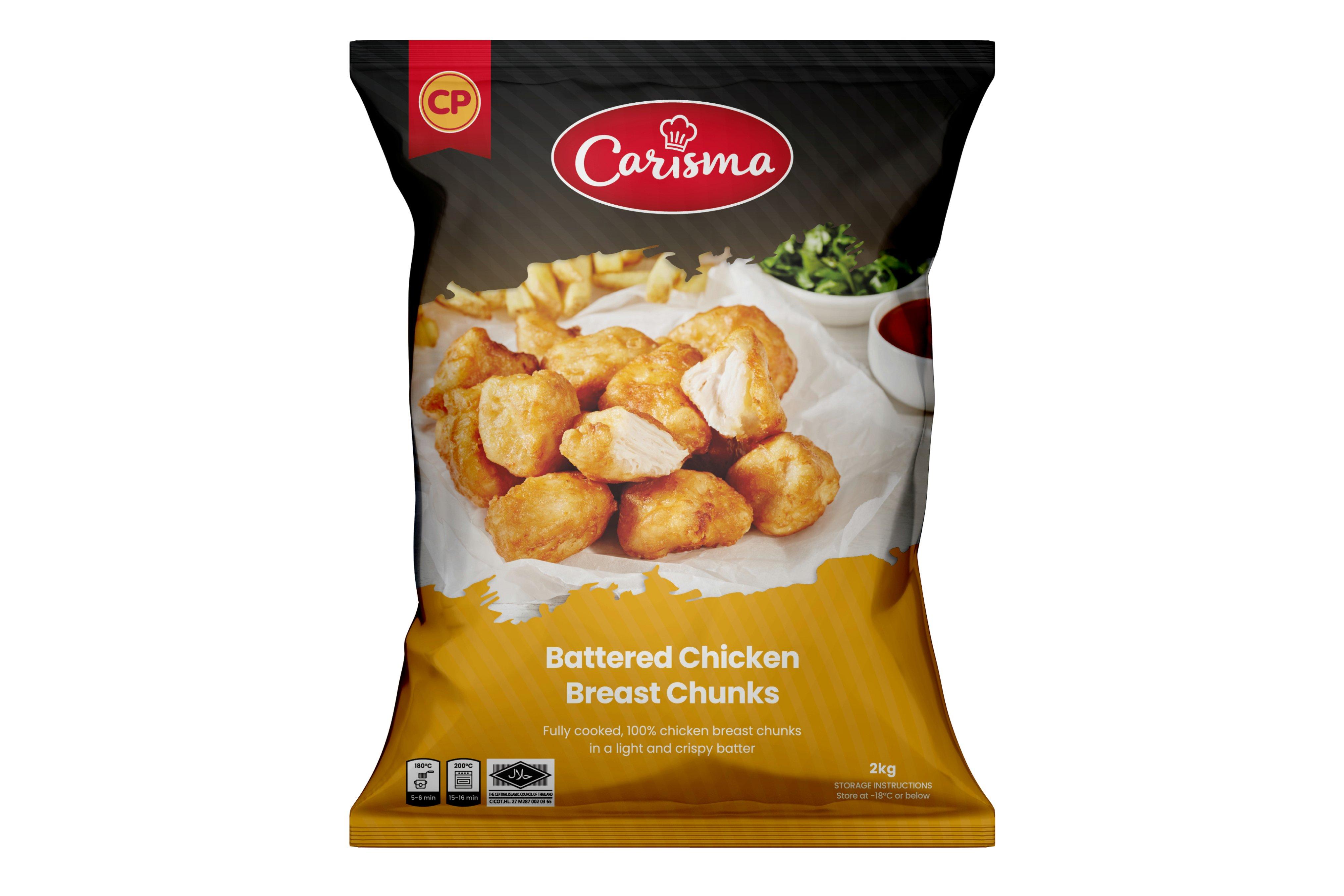 Carisma Battered Chicken Breast Chunks