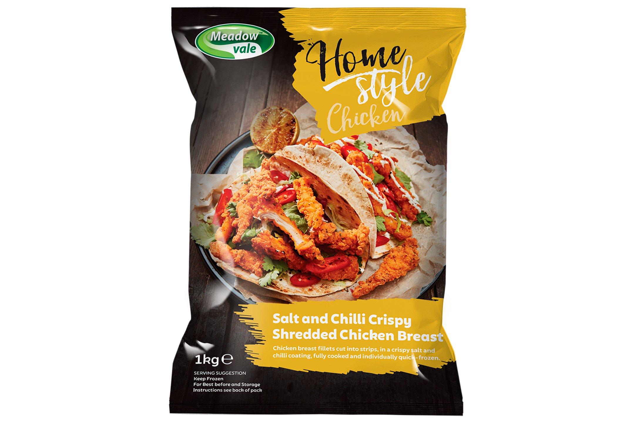 Meadowvale Homestyle Salt & Chilli Shredded Chicken Breast
