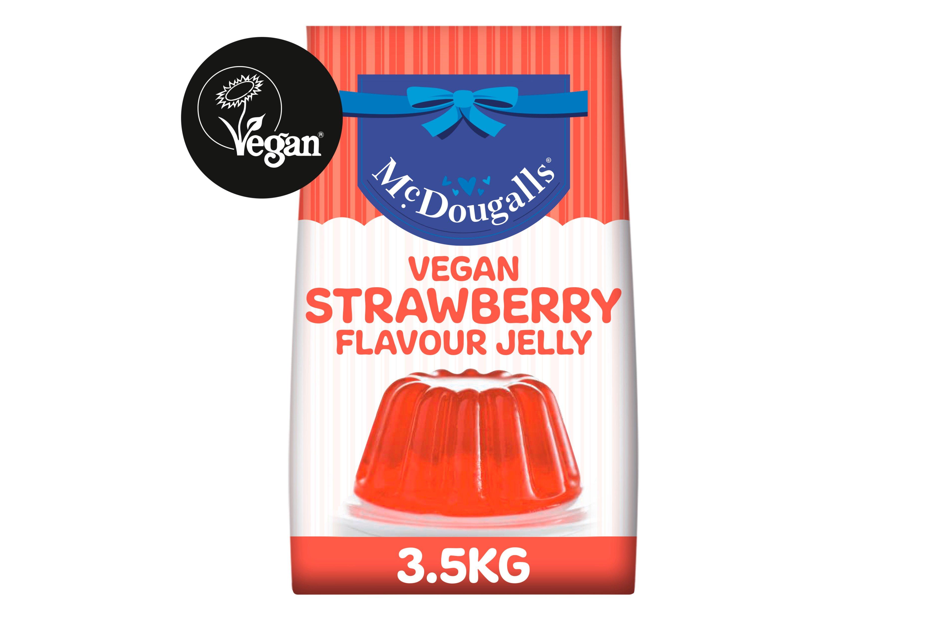 McDougalls Jelly Crystals Strawberry Vegan