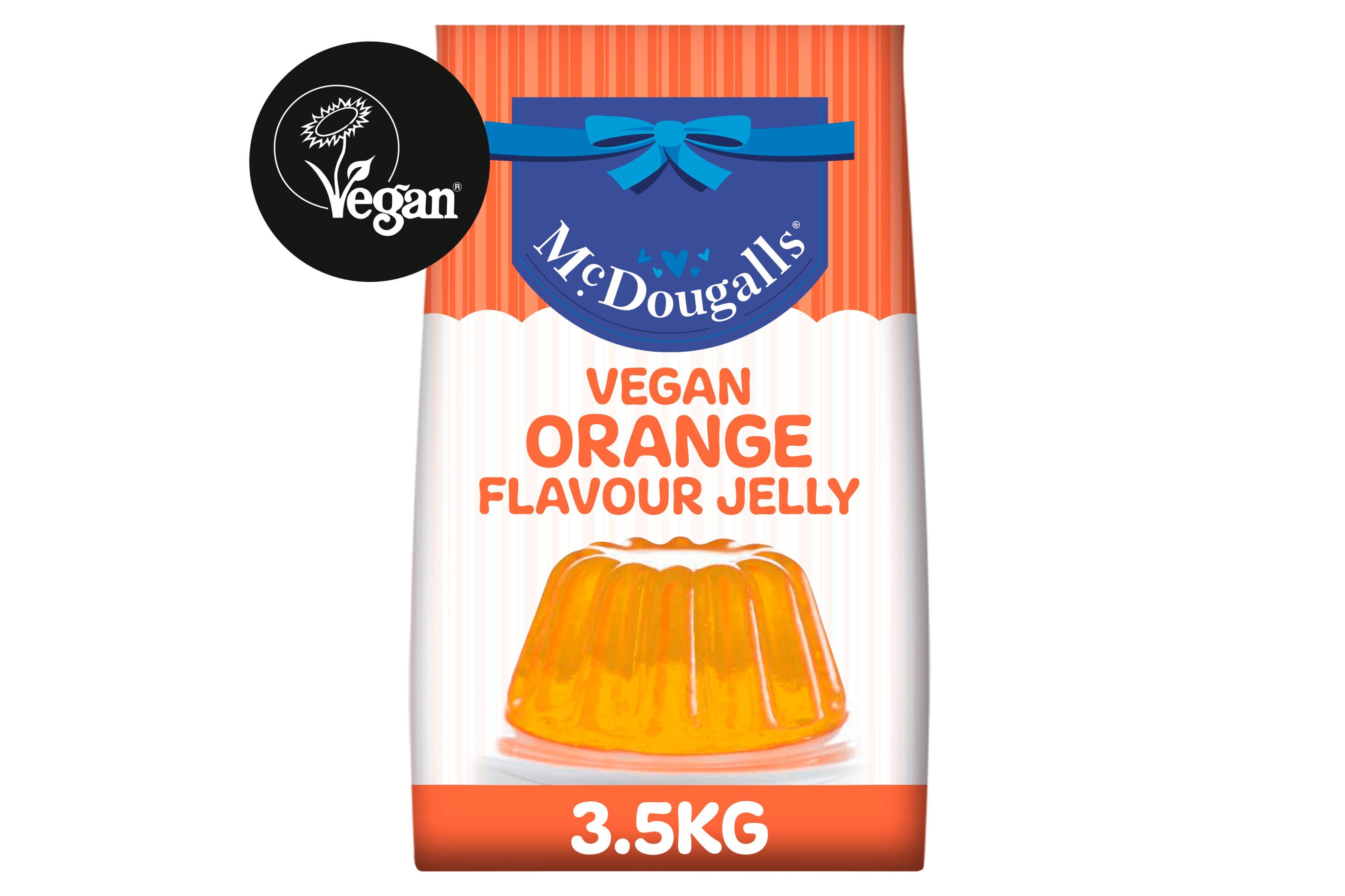 McDougalls Jelly Crystals Orange Vegan