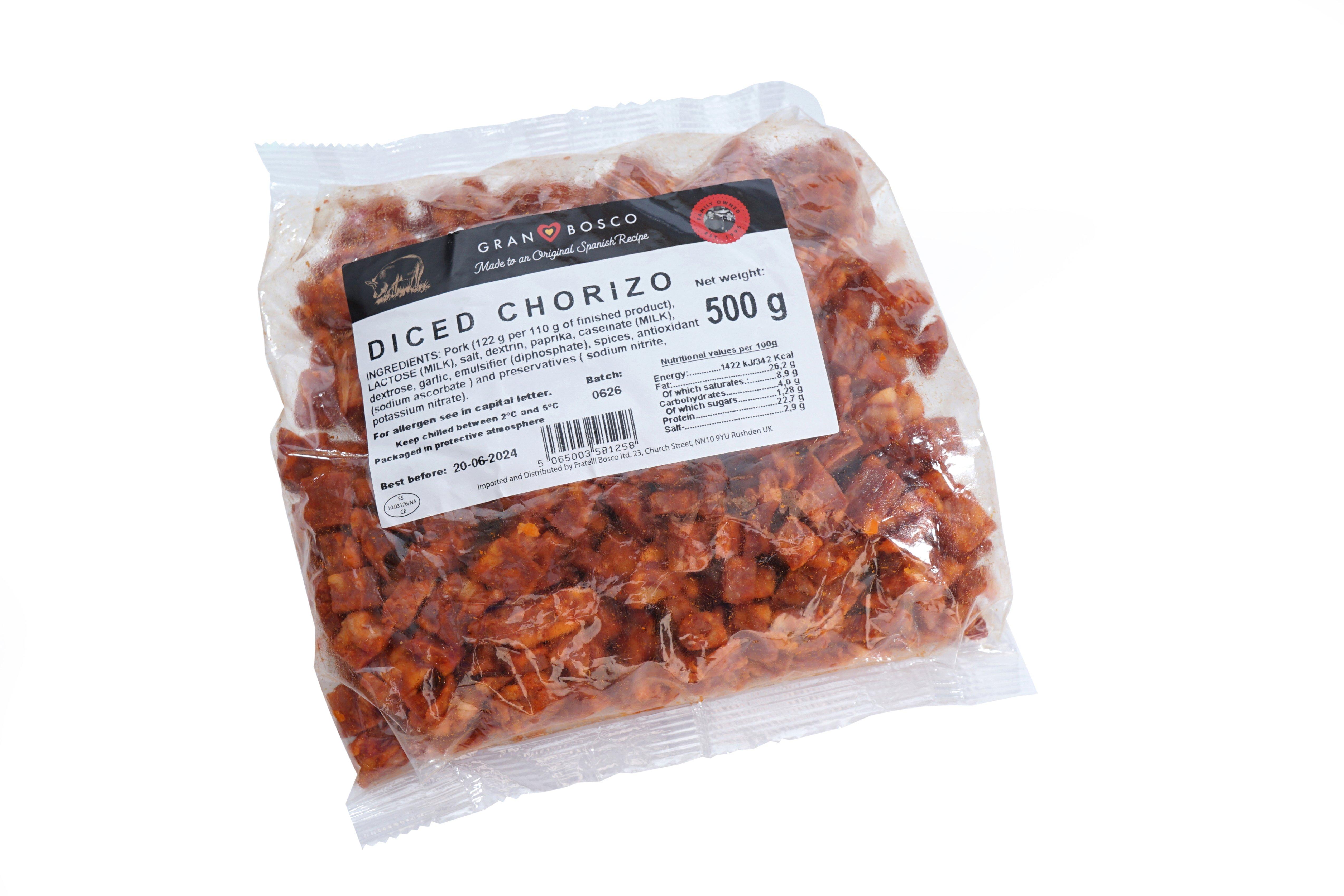 Diced Chorizo