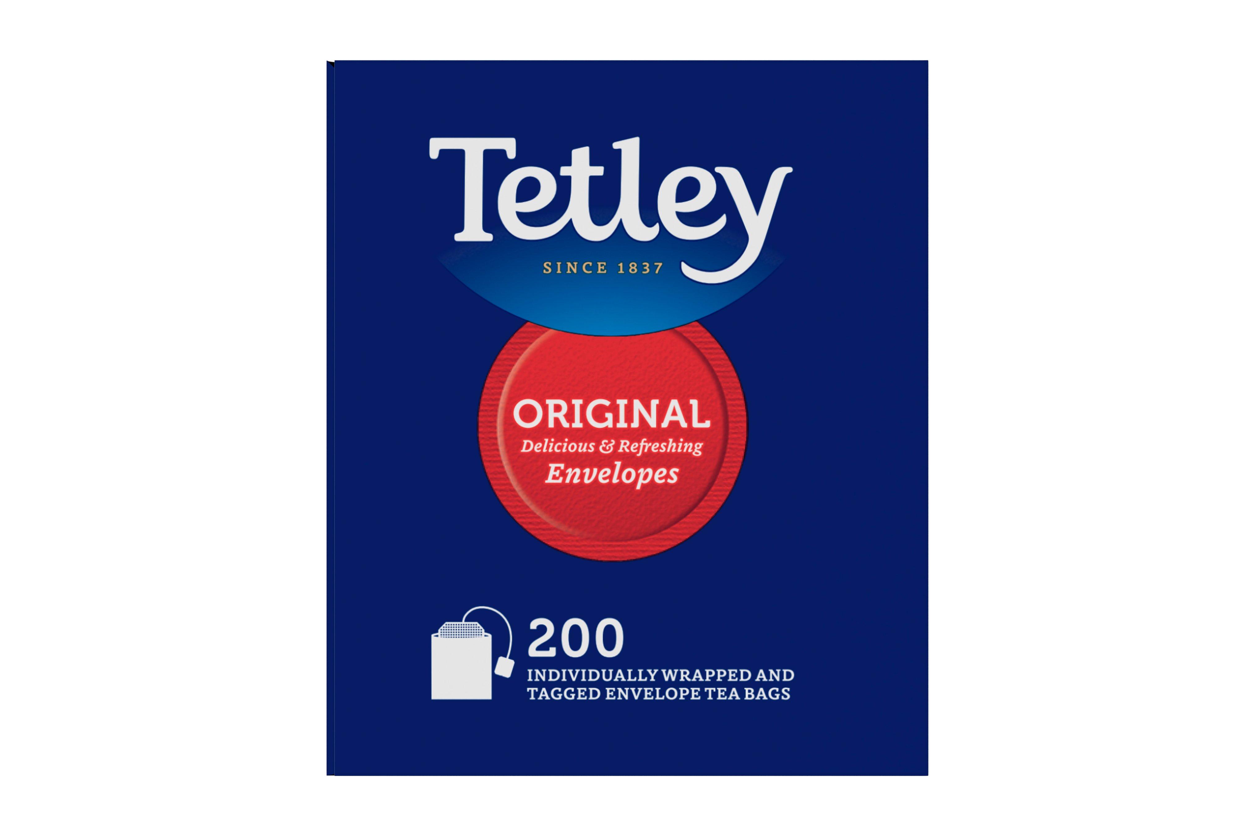 Tetley Tagged/Envelope Teabags
