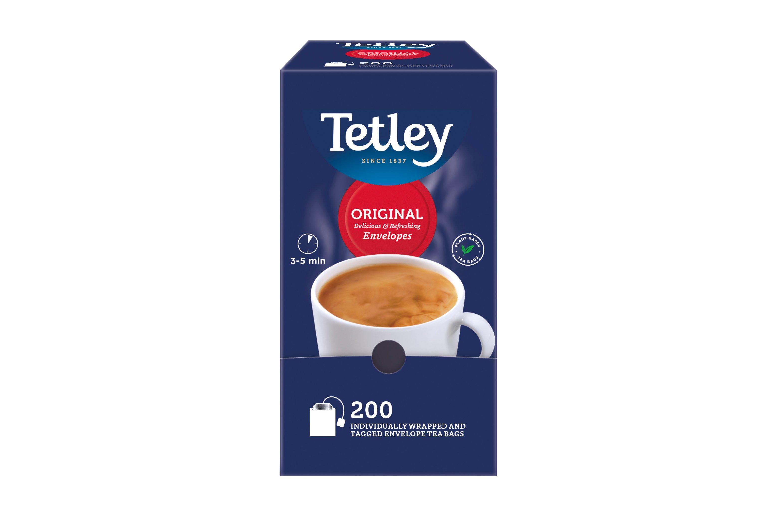 Tetley Tagged/Envelope Teabags