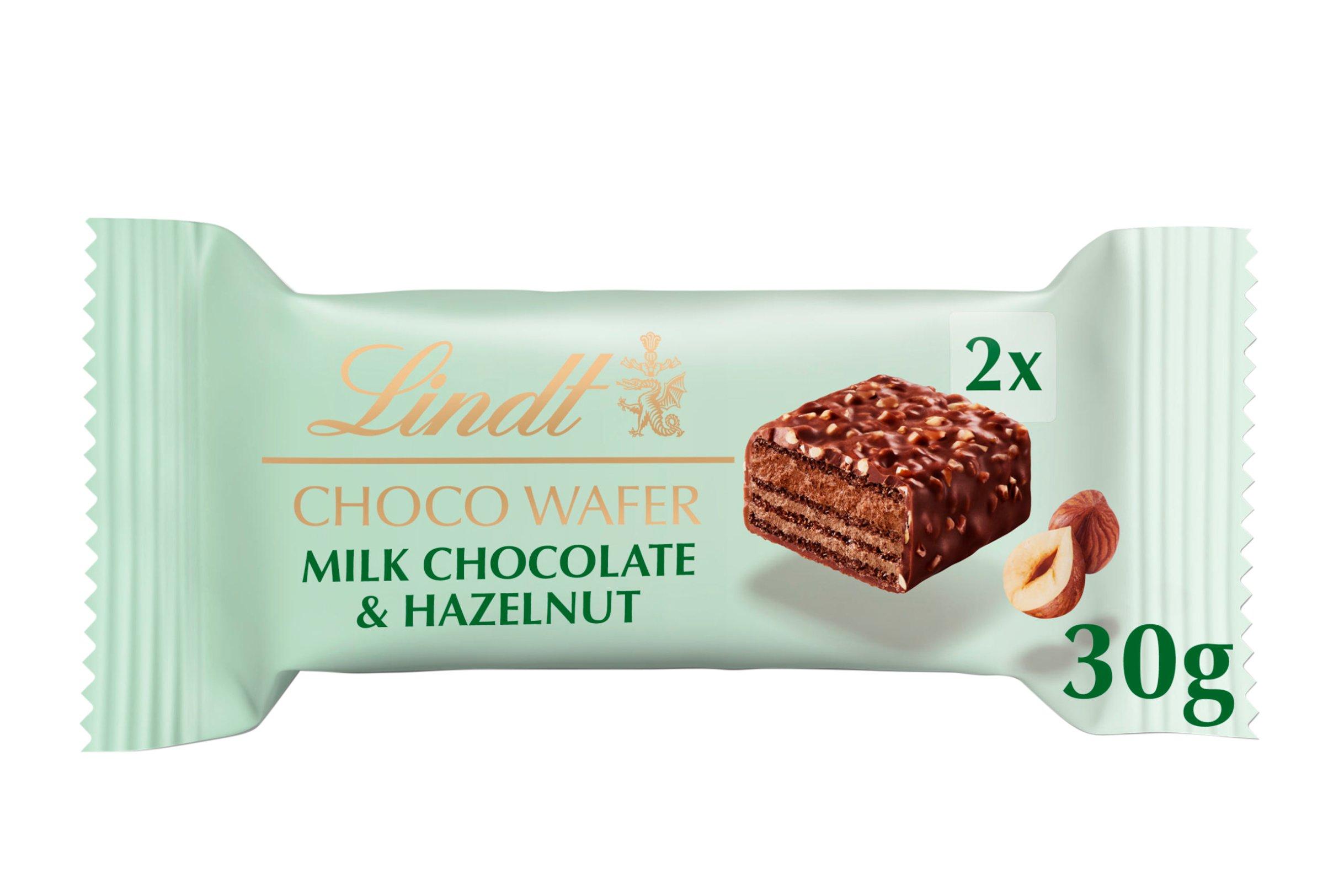 Lindt Choco Wafer Milk Chocolate & Hazelnut