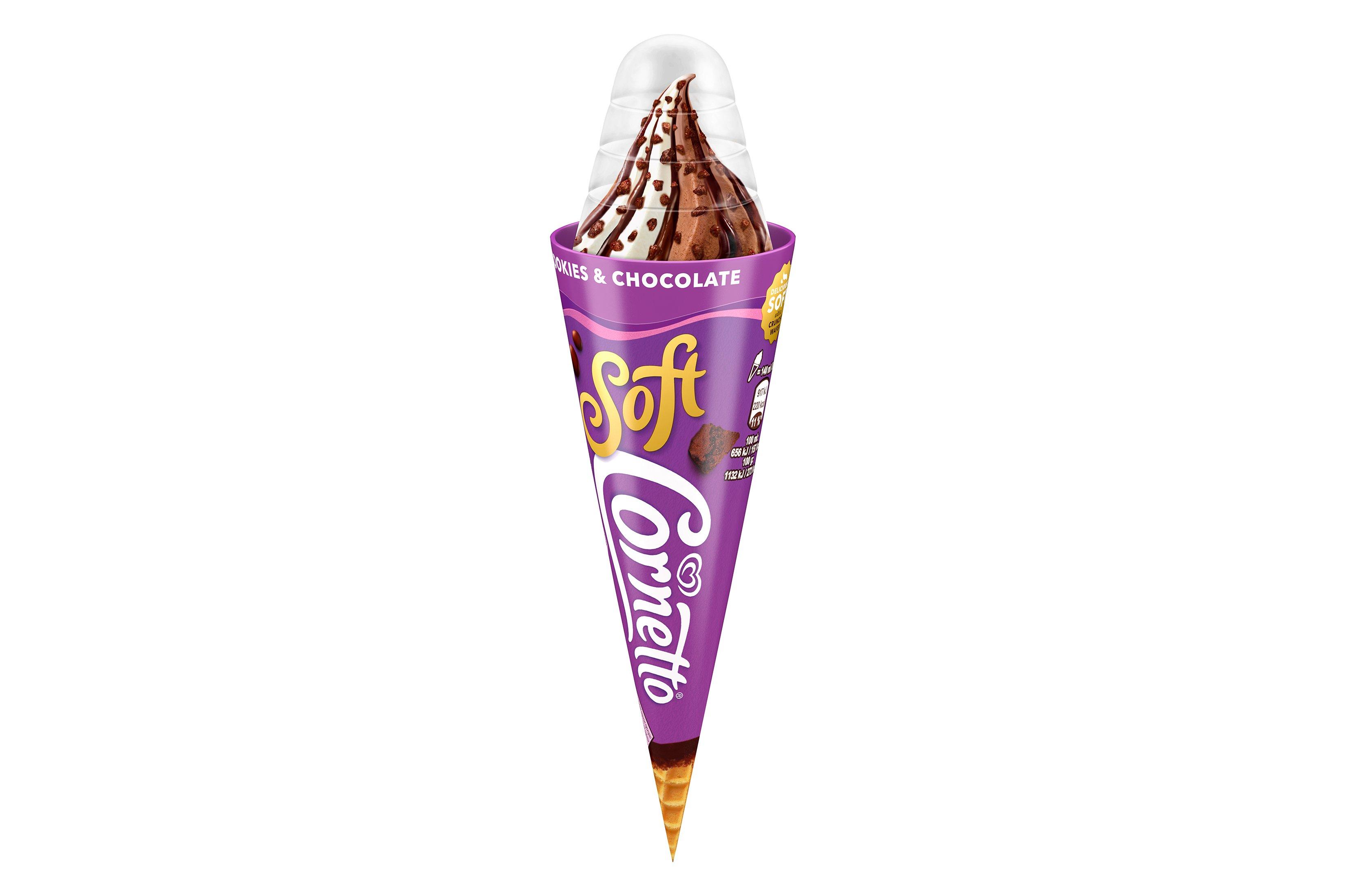 Wall's Cornetto Soft Cookies & Chocolate