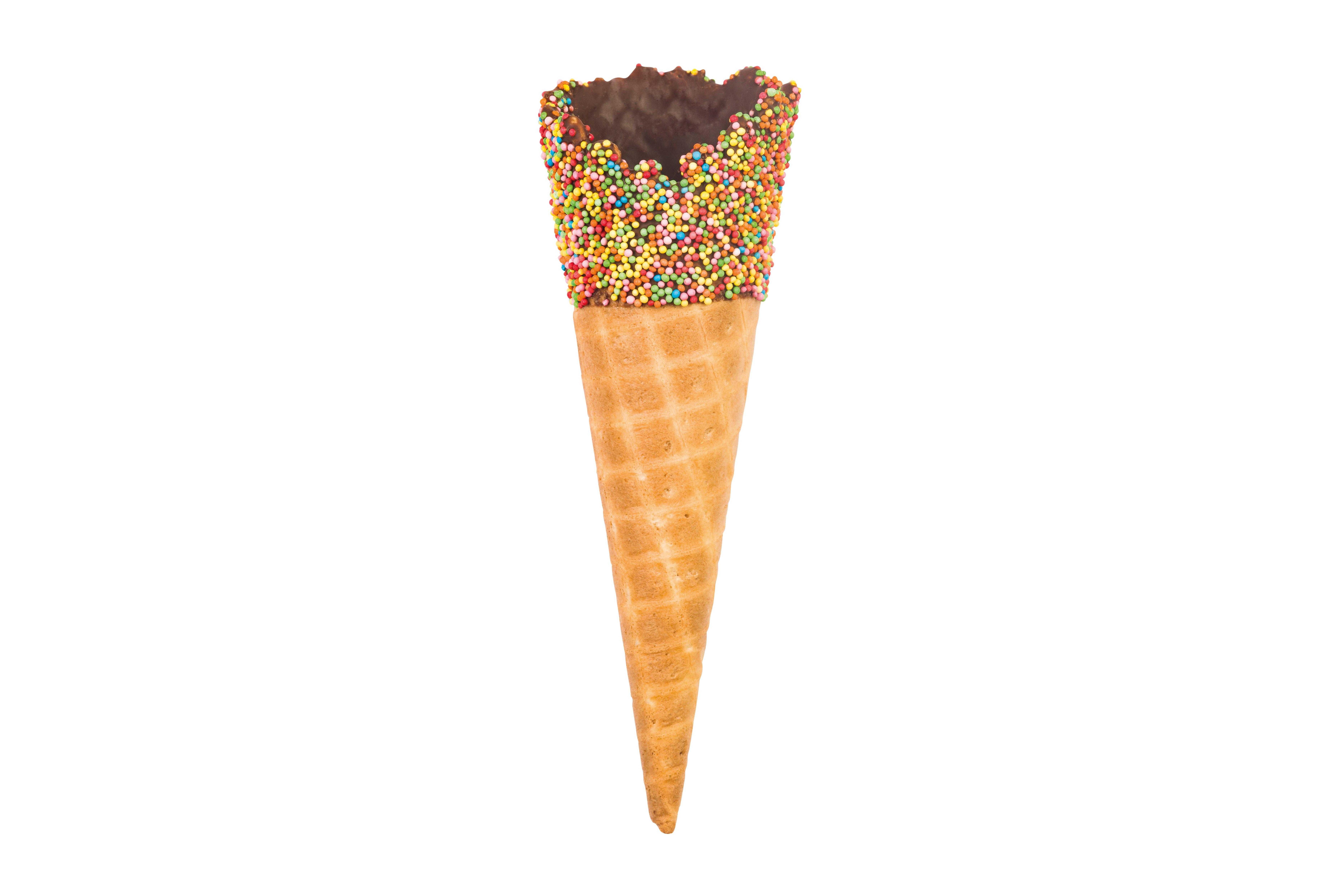 Nic Ice Springle Dipped Waffle Cone