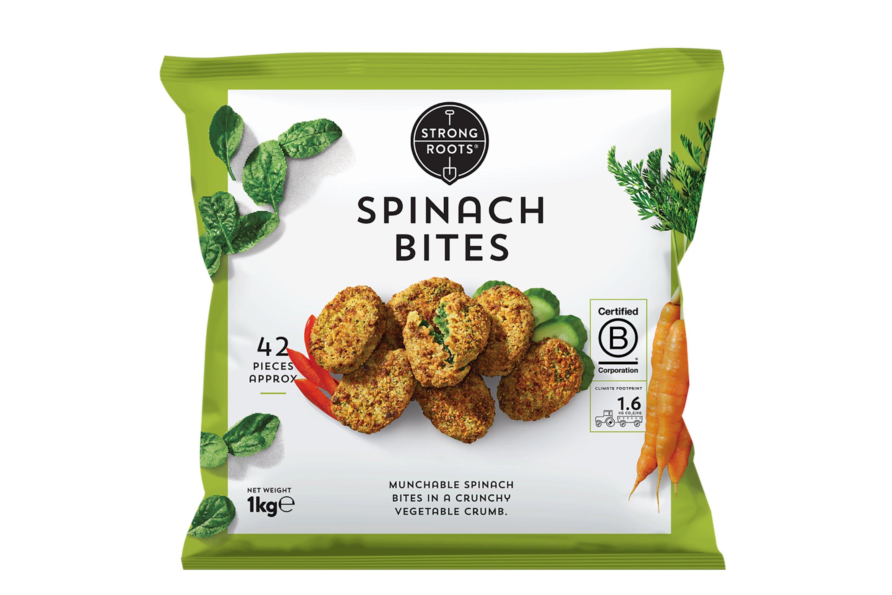 Strong Roots Spinach Bites